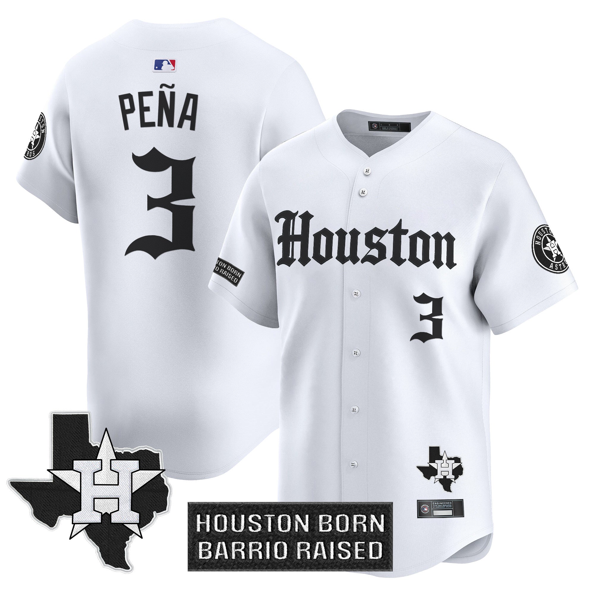Men’s Houston ‘Gothic Edition’ Vapor Premier Limited Jersey V2