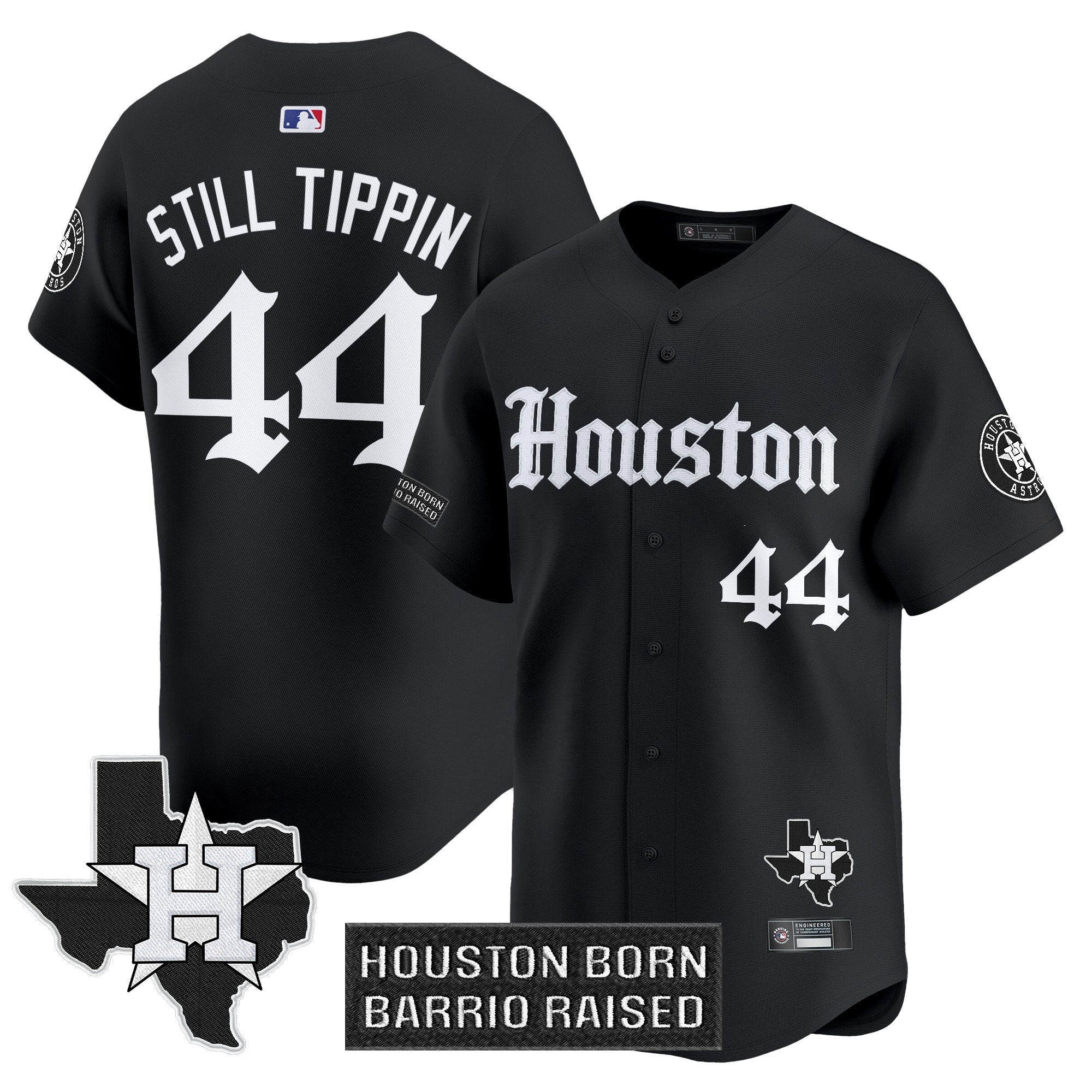 Men’s Houston ‘Gothic Edition’ Vapor Premier Limited Jersey V2