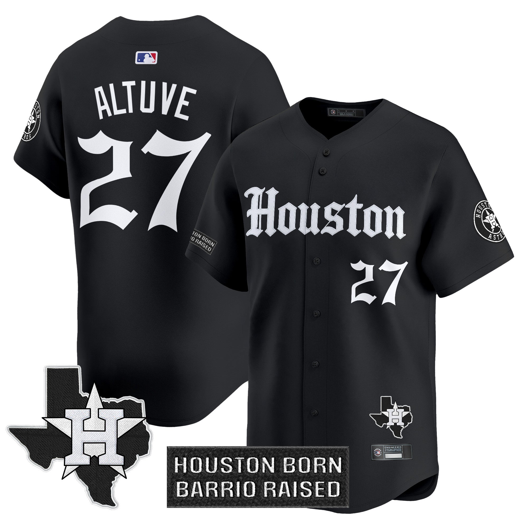 Men’s Houston ‘Gothic Edition’ Vapor Premier Limited Jersey V2