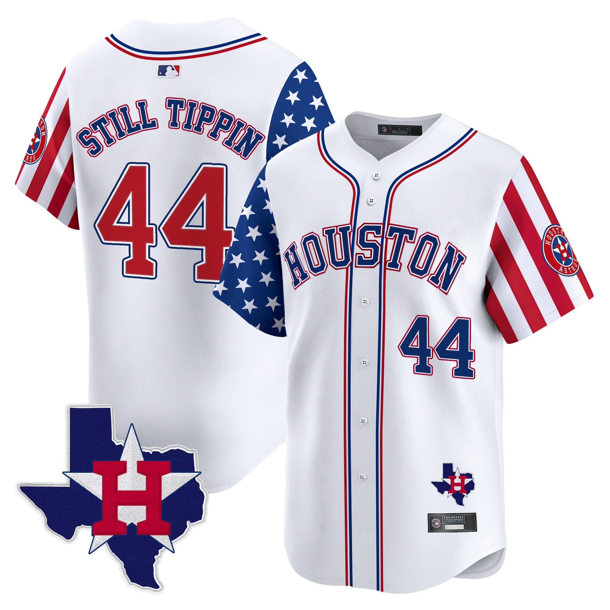 Men’s Houston 2025 Independence Day Vapor Premier Limited Jersey V2
