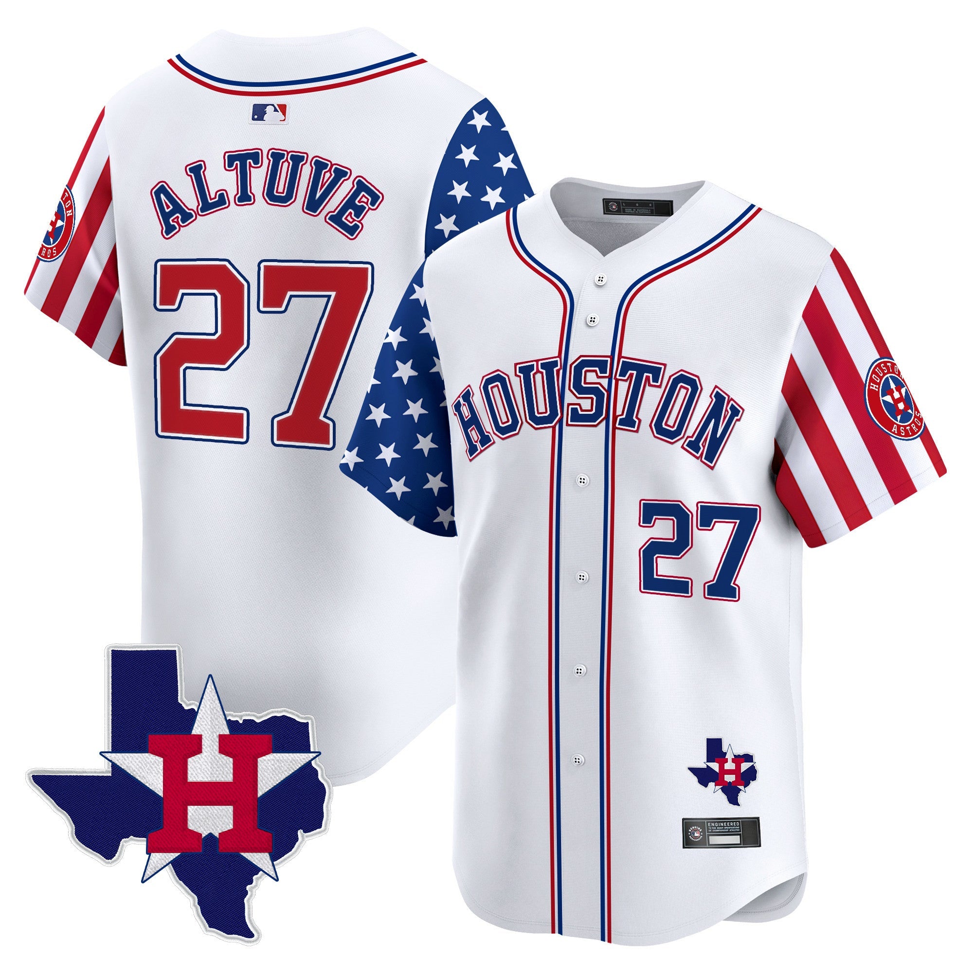 Men’s Houston 2025 Independence Day Vapor Premier Limited Jersey V2