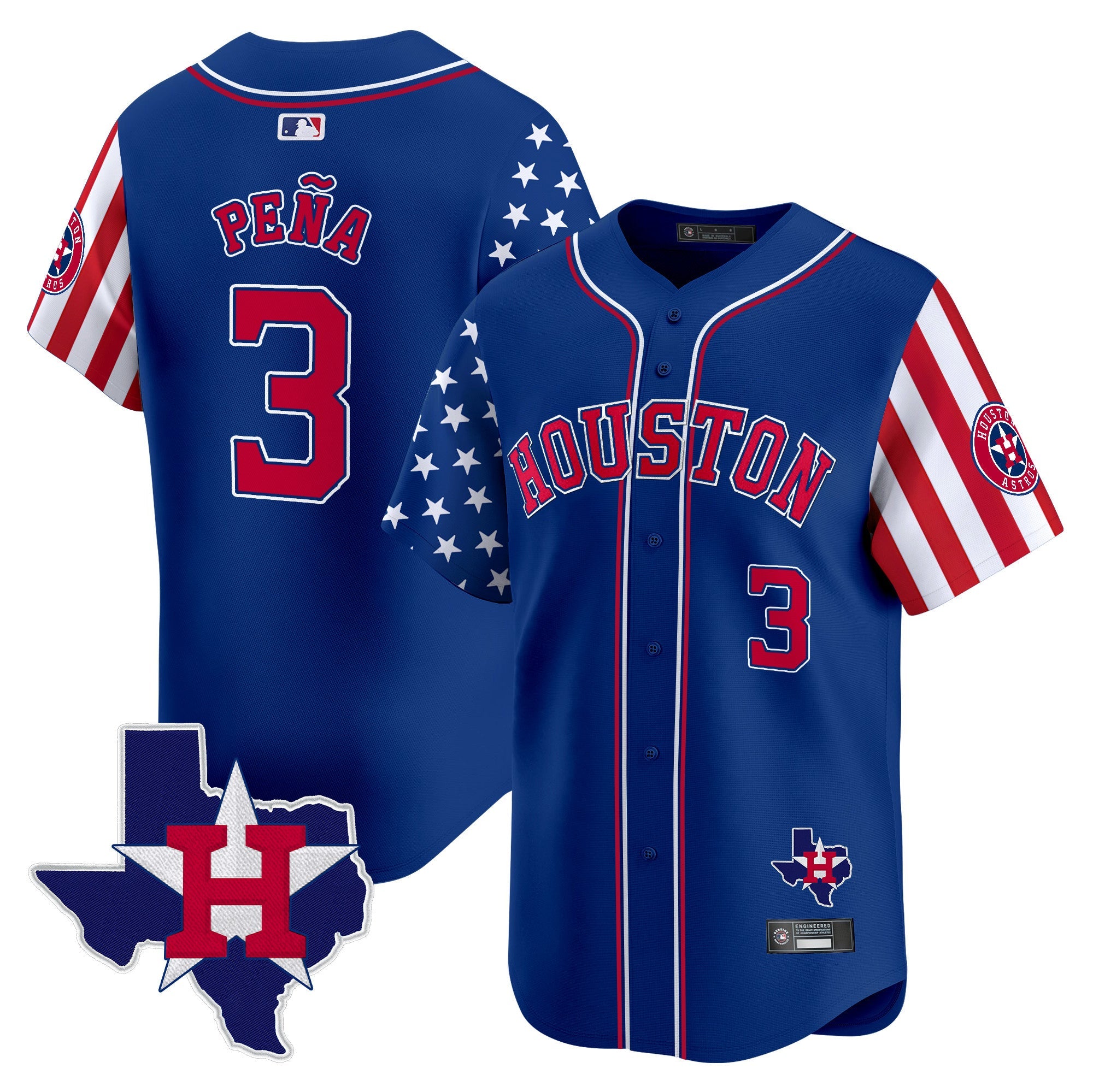 Men’s Houston 2025 Independence Day Vapor Premier Limited Jersey V2