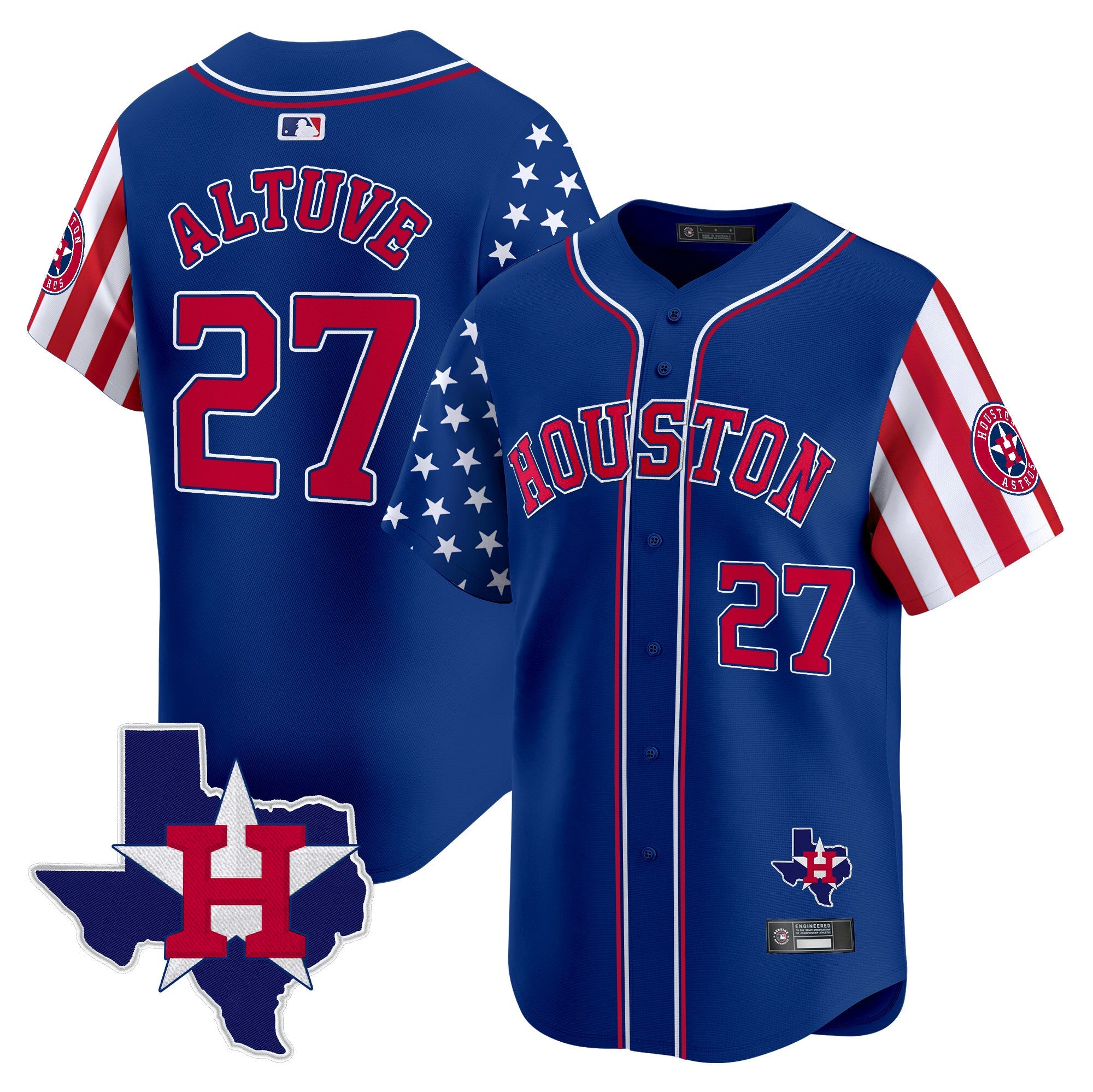 Men’s Houston 2025 Independence Day Vapor Premier Limited Jersey V2