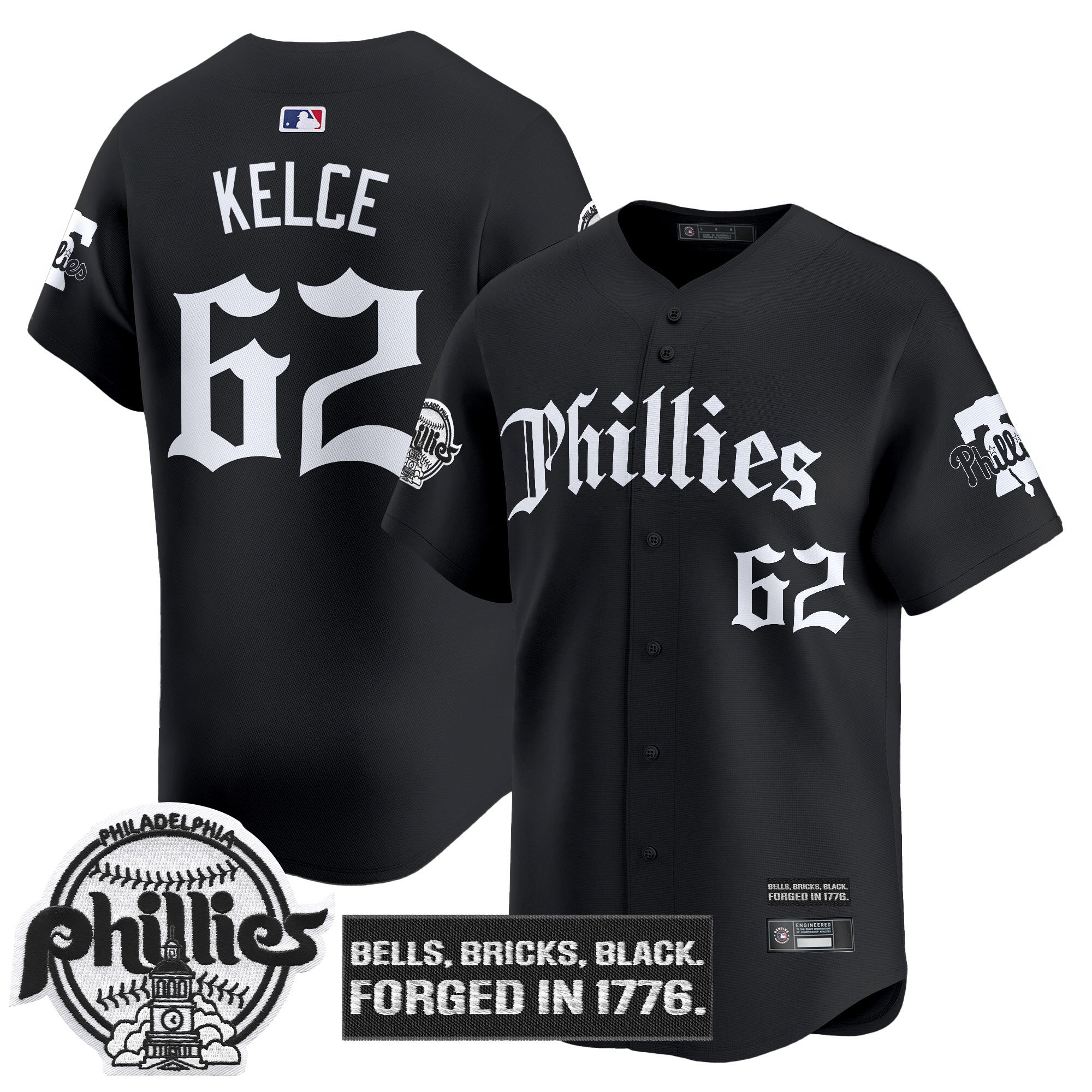 Men’s Philadelphia ‘Gothic Liberty Edition’ Vapor Premier Limited Jersey
