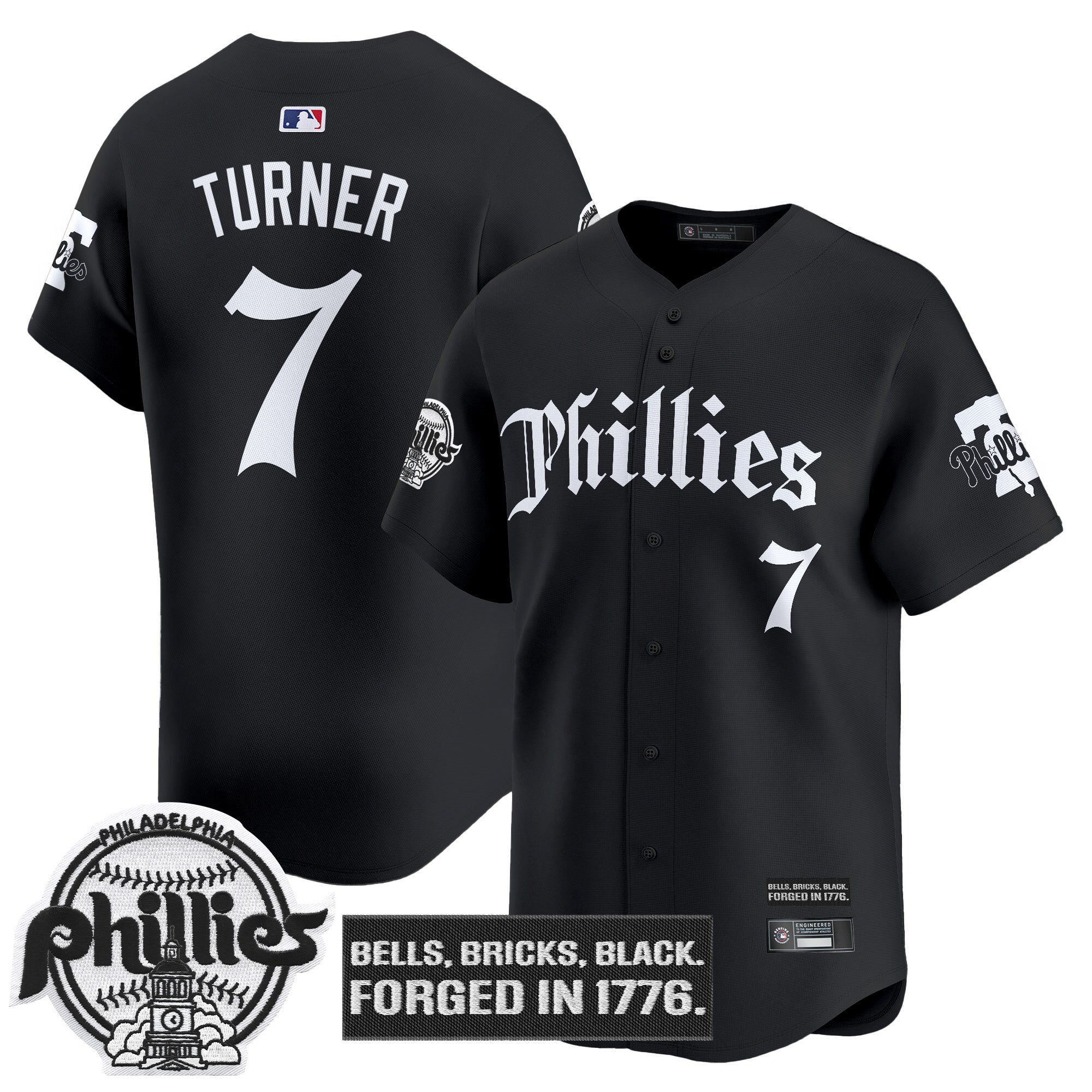 Men’s Philadelphia ‘Gothic Liberty Edition’ Vapor Premier Limited Jersey
