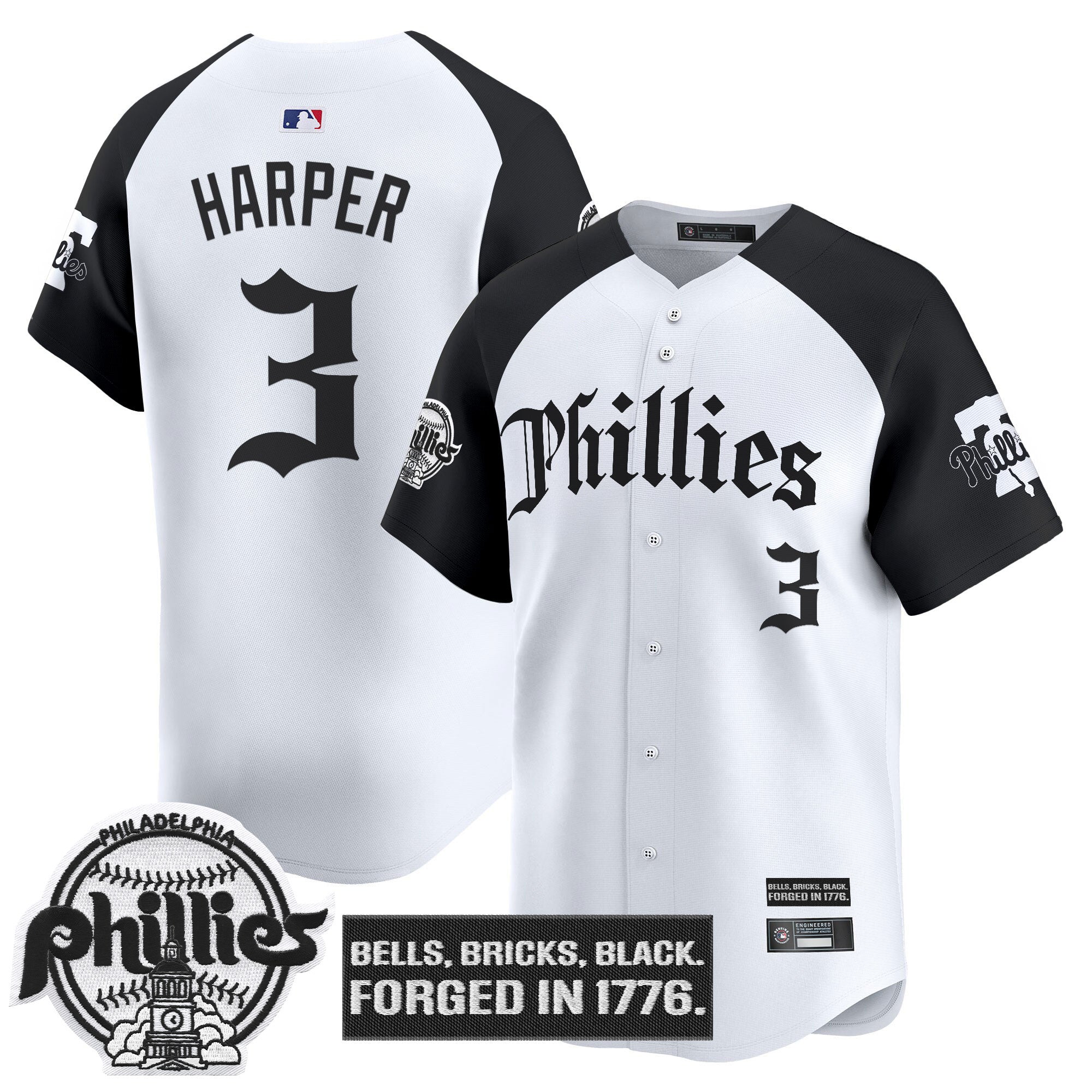 Men’s Philadelphia ‘Gothic Liberty Edition’ Vapor Premier Limited Jersey