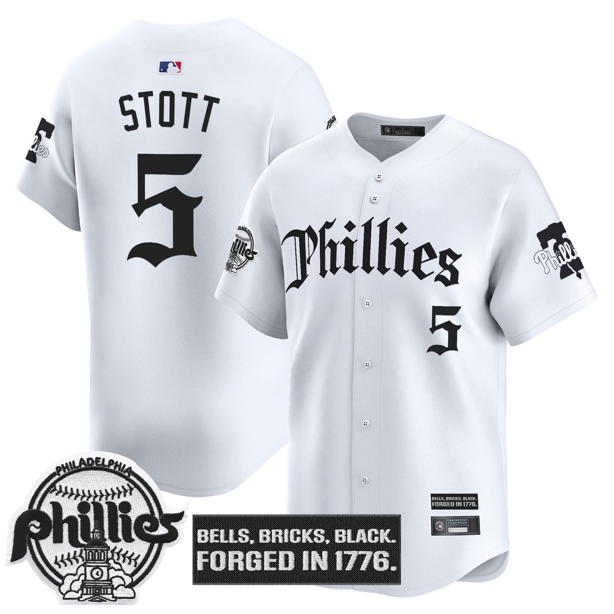 Men’s Philadelphia ‘Gothic Liberty Edition’ Vapor Premier Limited Jersey