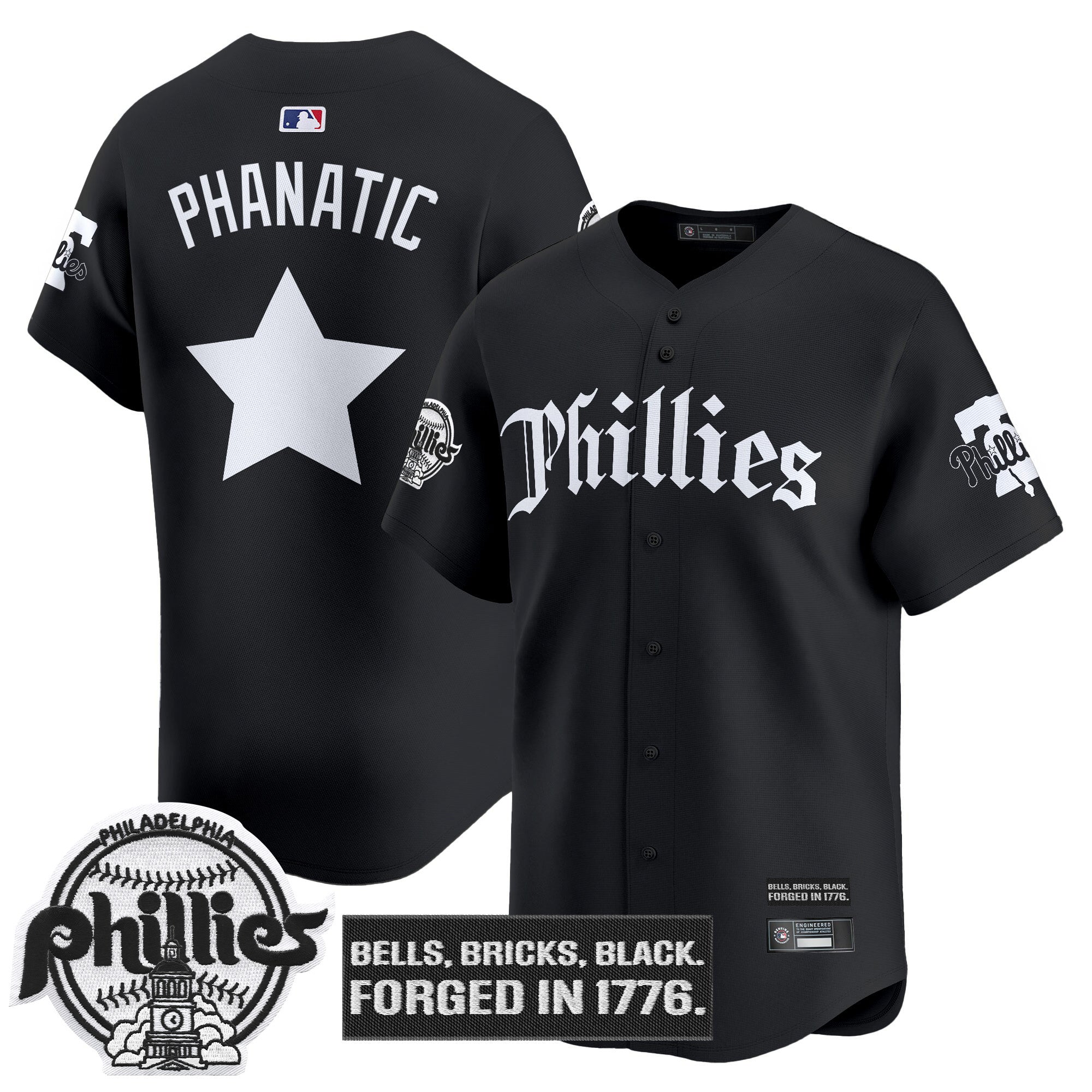 Men’s Philadelphia ‘Gothic Liberty Edition’ Vapor Premier Limited Jersey