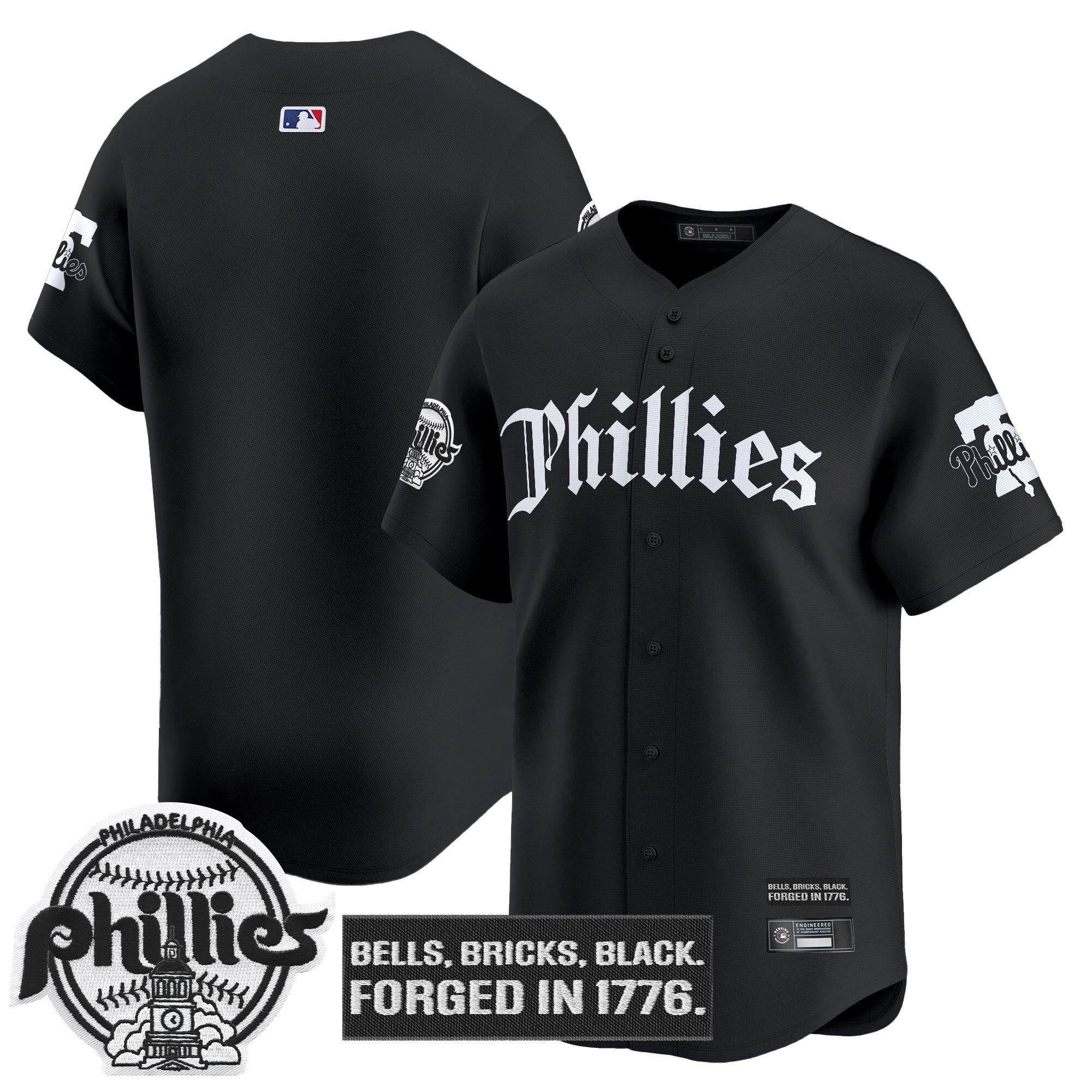 Men’s Philadelphia ‘Gothic Liberty Edition’ Vapor Premier Limited Jersey