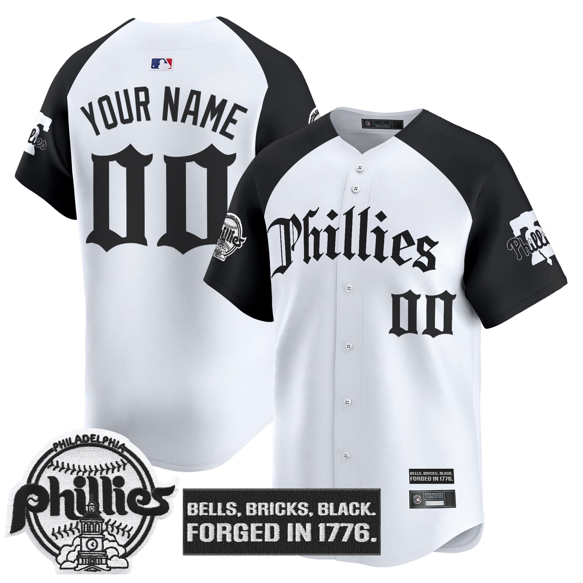 Philadelphia ‘Gothic Liberty Edition’ Vapor Premier Limited Custom Jersey