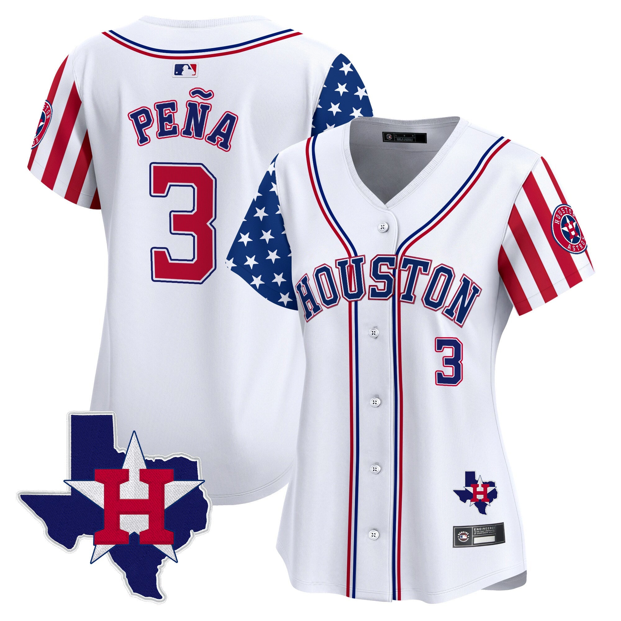 Women’s Houston 2025 Independence Day Vapor Premier Limited Jersey V2