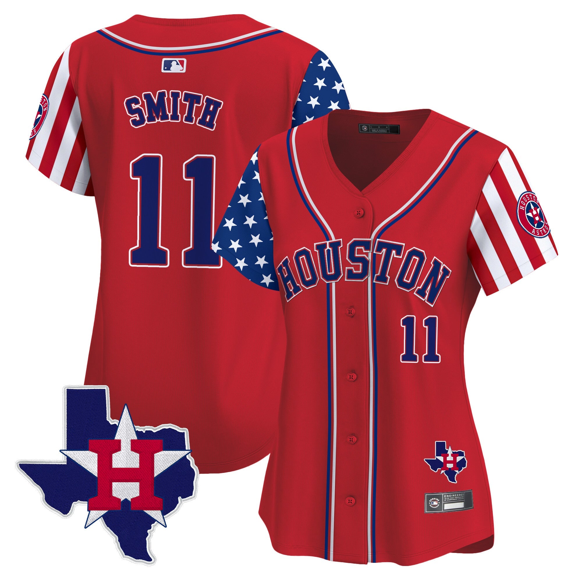 Women’s Houston 2025 Independence Day Vapor Premier Limited Jersey V2