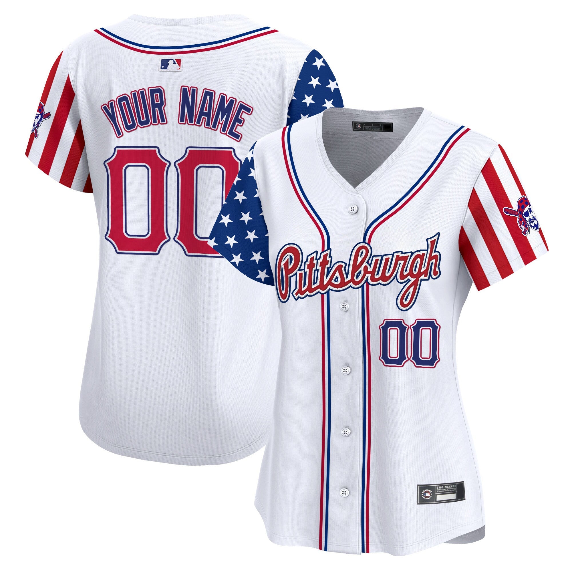 Pittsburgh 2025 Independence Day Vapor Premier Limited Custom Jersey