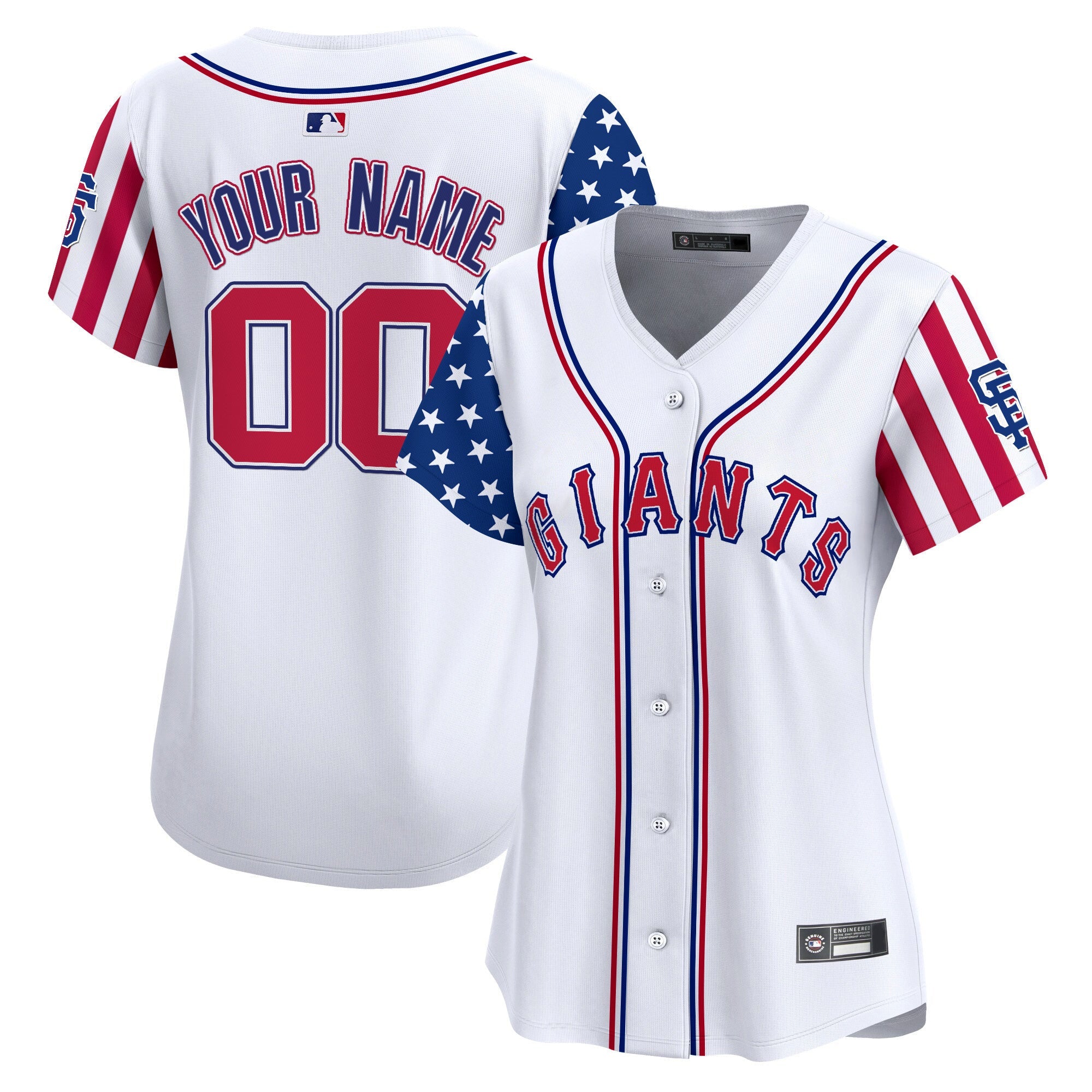 San Francisco 2025 Independence Day Vapor Premier Limited Custom Jersey