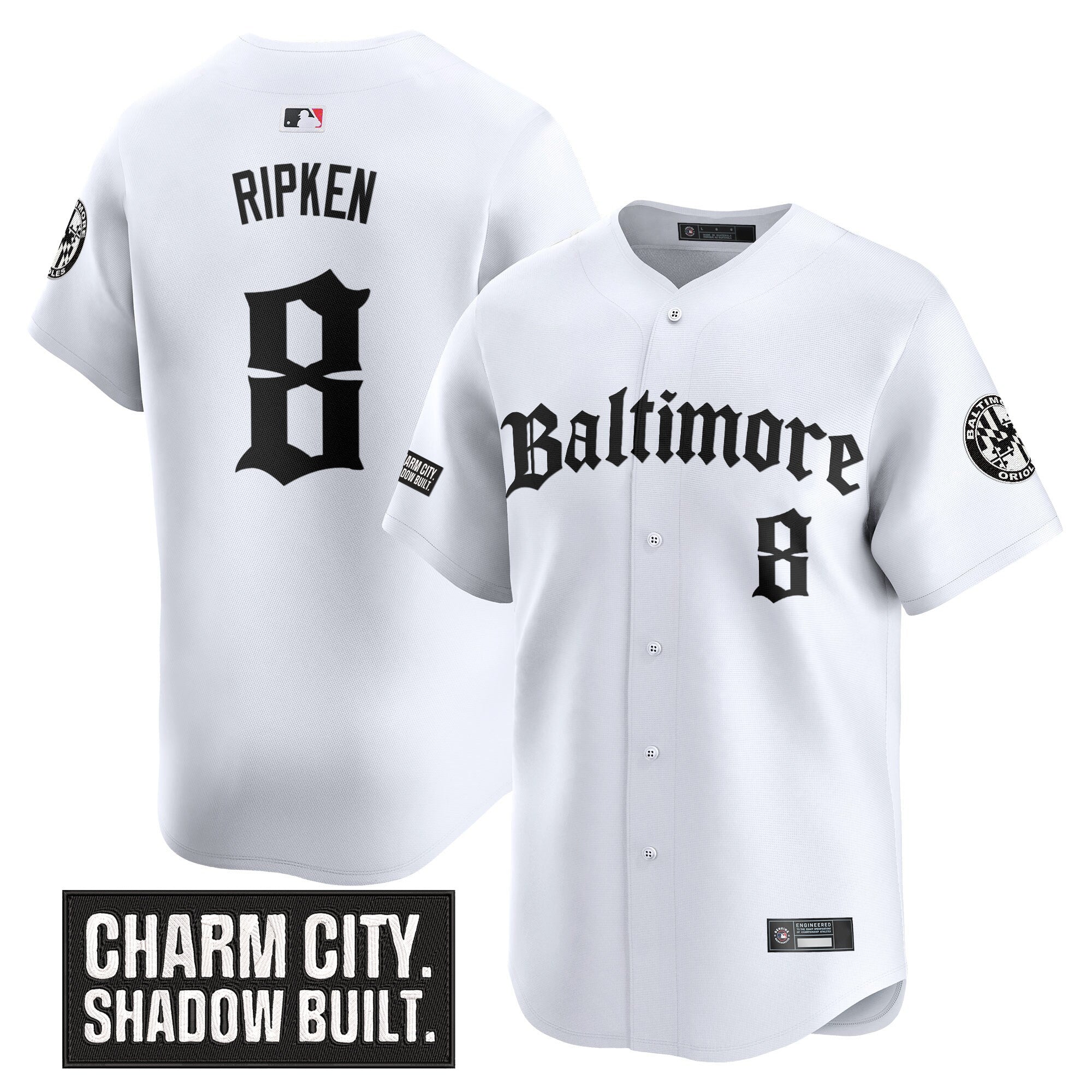Men’s Baltimore ‘Gothic Harbor Edition’ Vapor Premier Limited Jersey