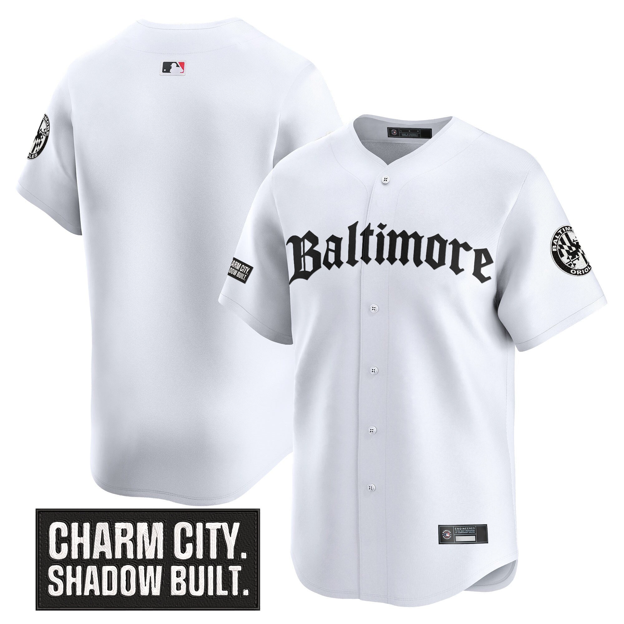 Men’s Baltimore ‘Gothic Harbor Edition’ Vapor Premier Limited Jersey