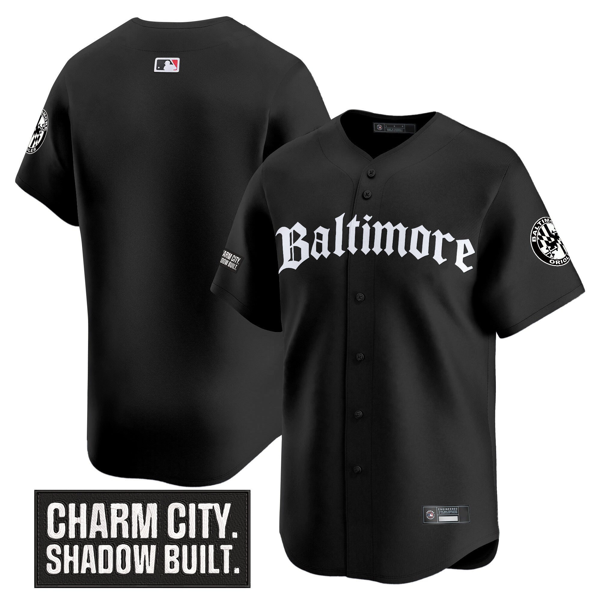 Men’s Baltimore ‘Gothic Harbor Edition’ Vapor Premier Limited Jersey