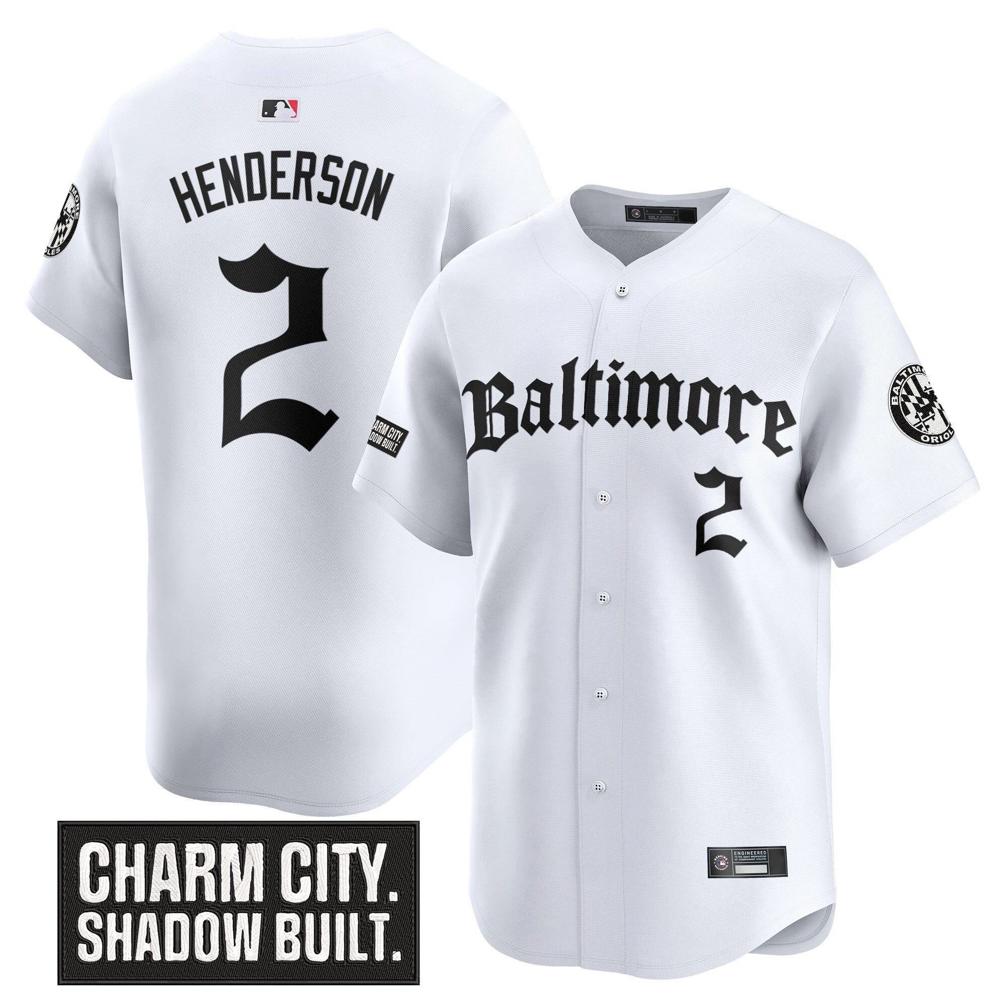 Men’s Baltimore ‘Gothic Harbor Edition’ Vapor Premier Limited Jersey