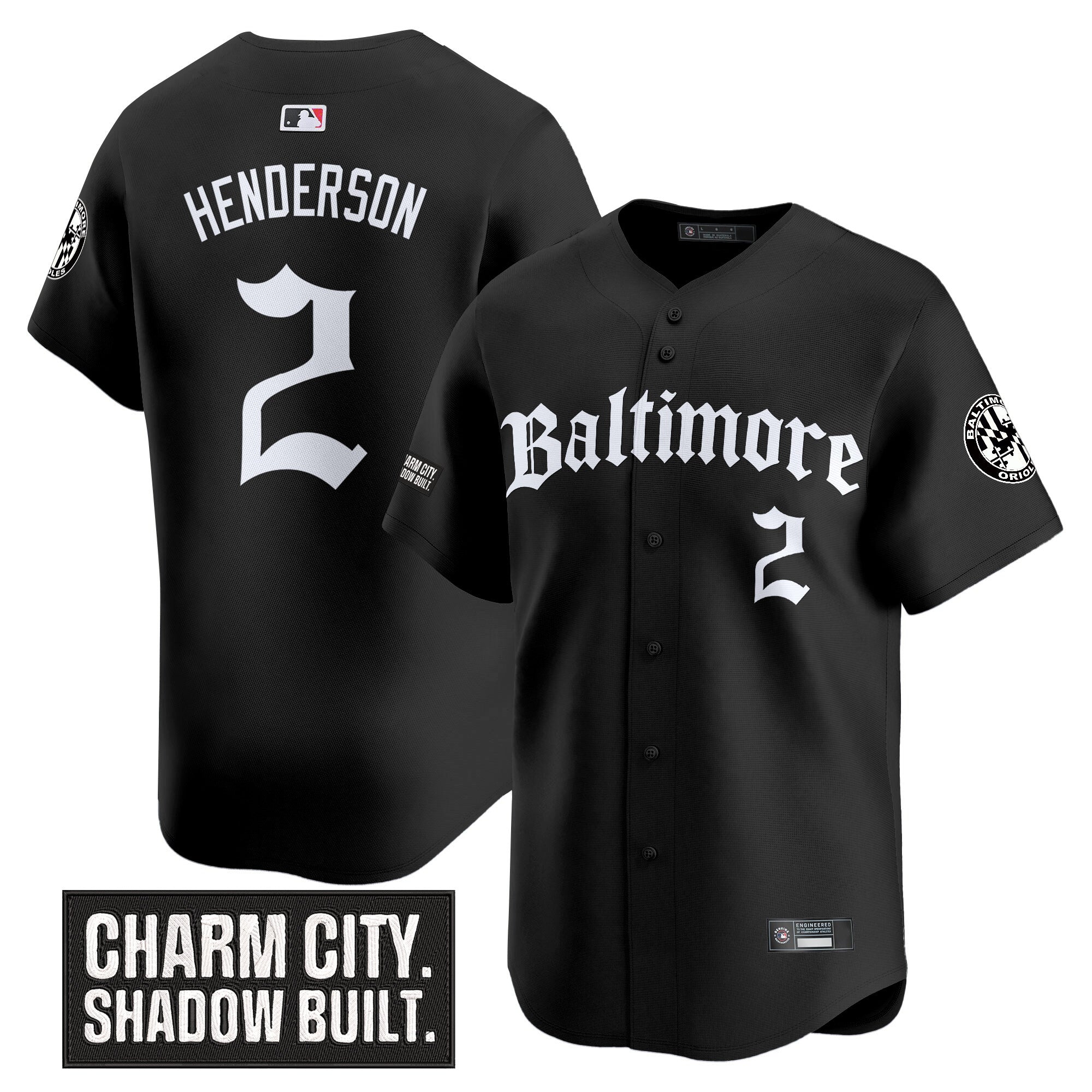 Men’s Baltimore ‘Gothic Harbor Edition’ Vapor Premier Limited Jersey