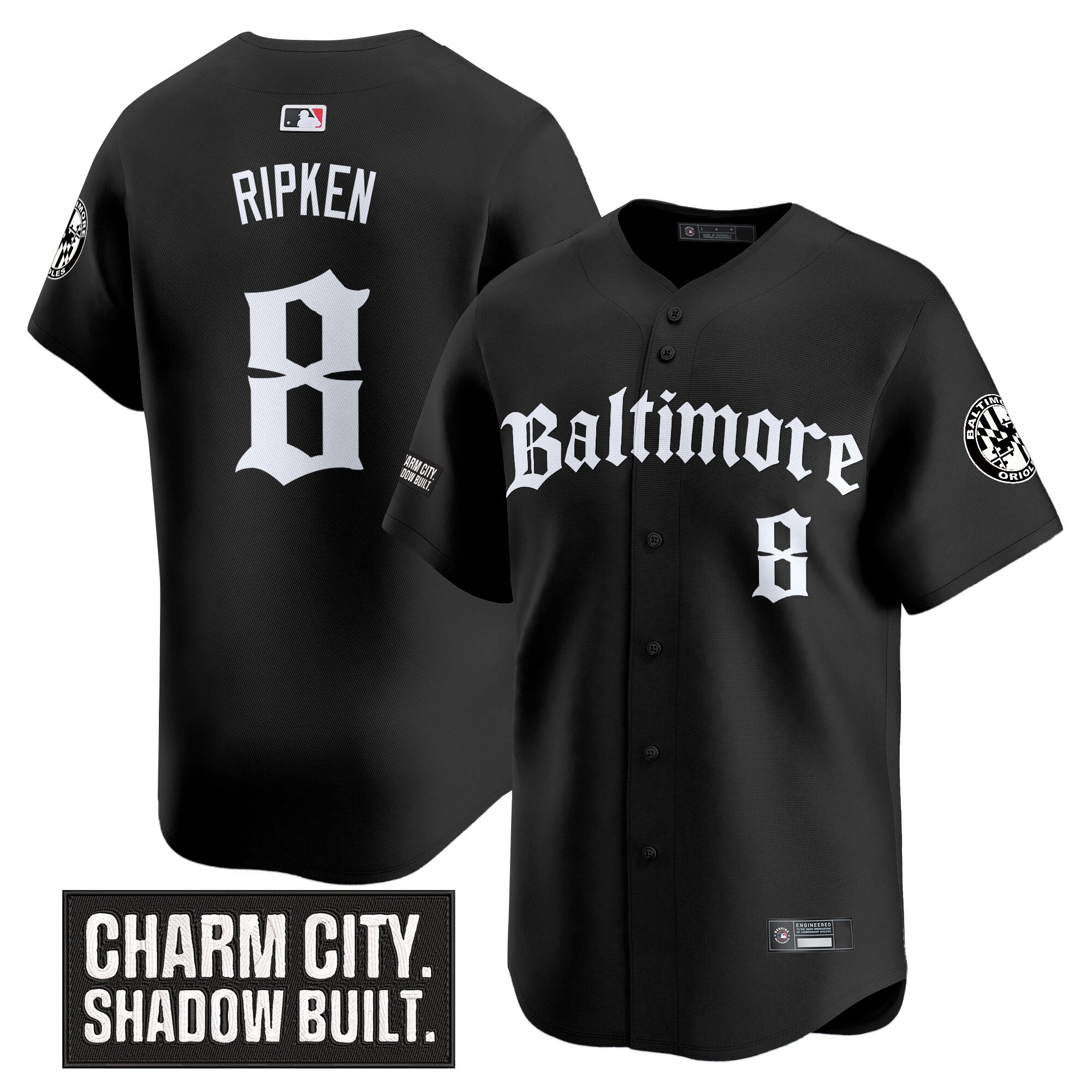 Men’s Baltimore ‘Gothic Harbor Edition’ Vapor Premier Limited Jersey