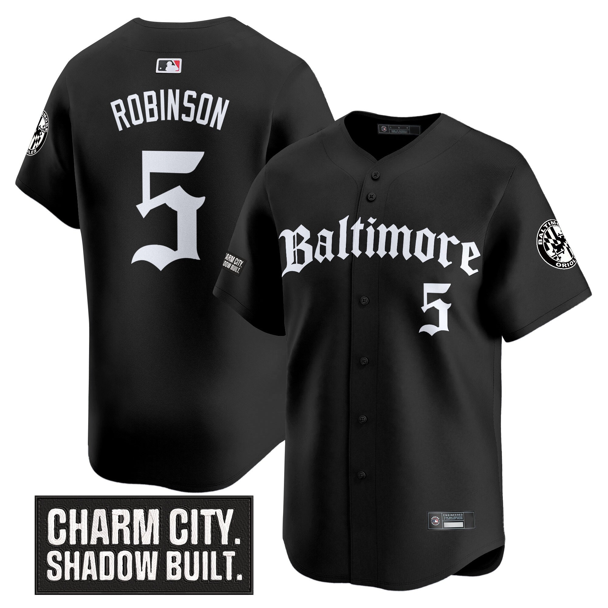 Men’s Baltimore ‘Gothic Harbor Edition’ Vapor Premier Limited Jersey