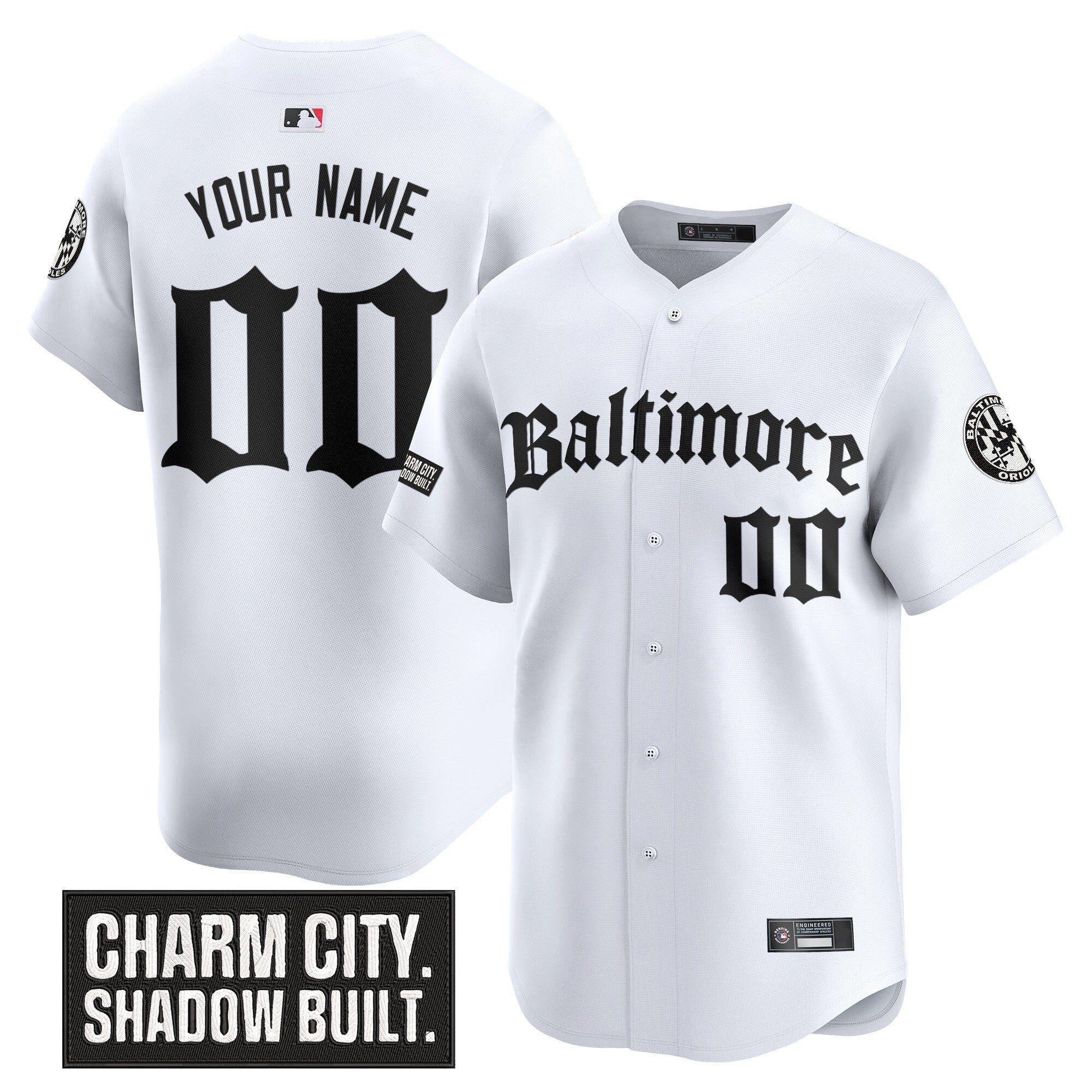 Baltimore ‘Gothic Harbor Edition’ Vapor Premier Limited Custom Jersey
