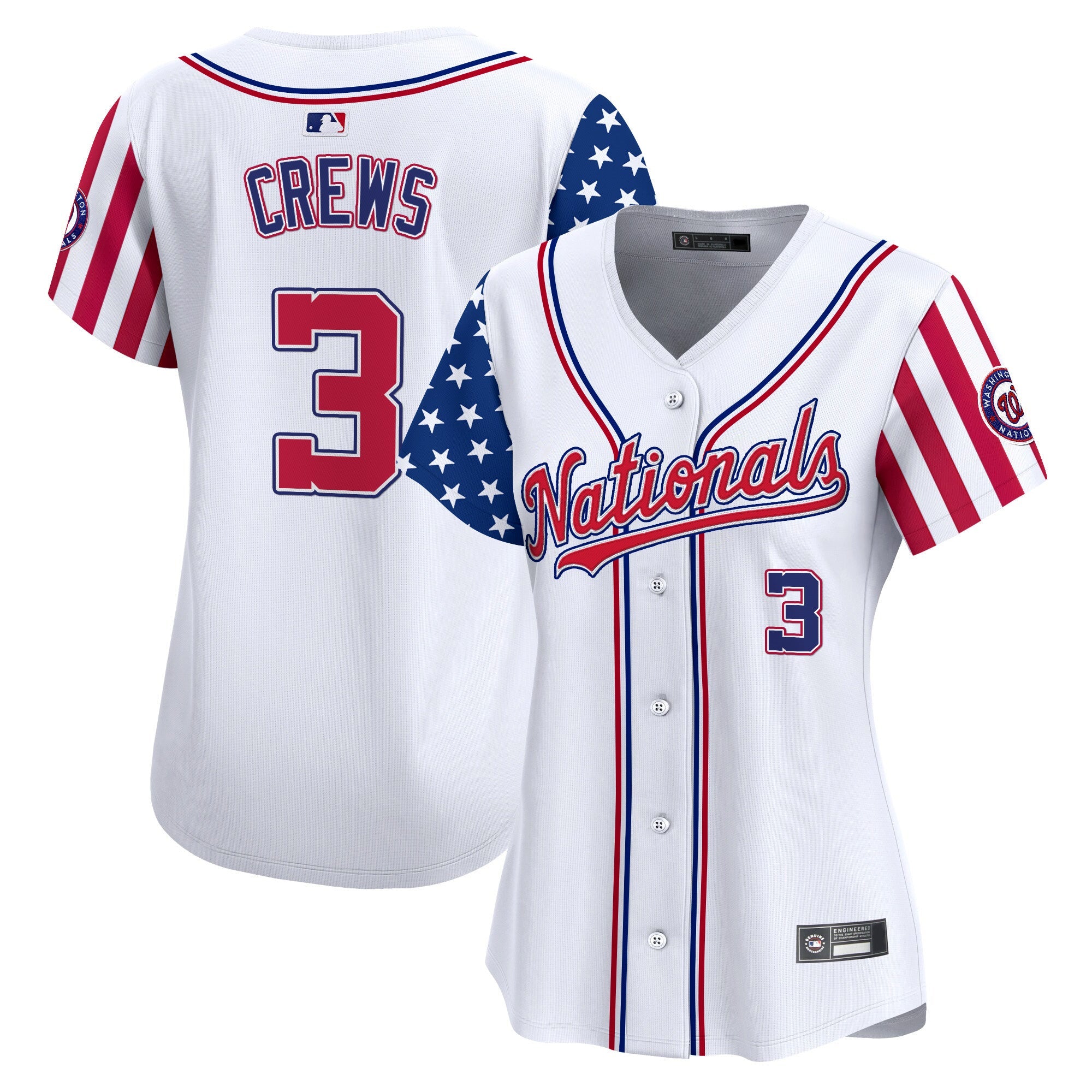 Women’s Washington 2025 Independence Day Vapor Premier Limited Jersey
