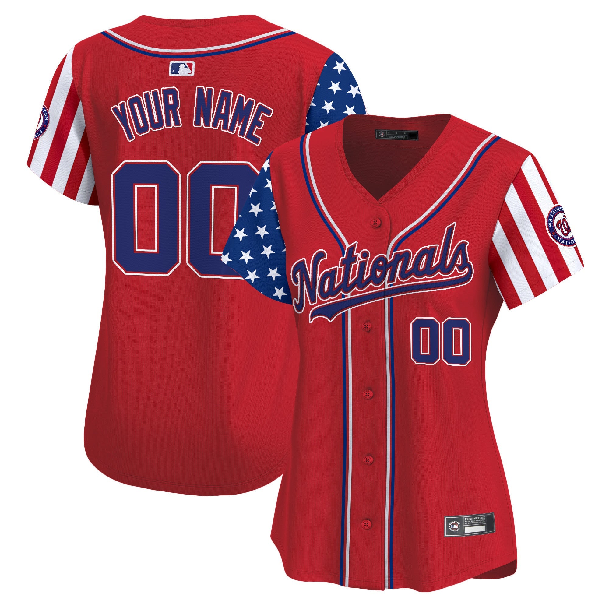 Washington 2025 Independence Day Vapor Premier Limited Custom Jersey