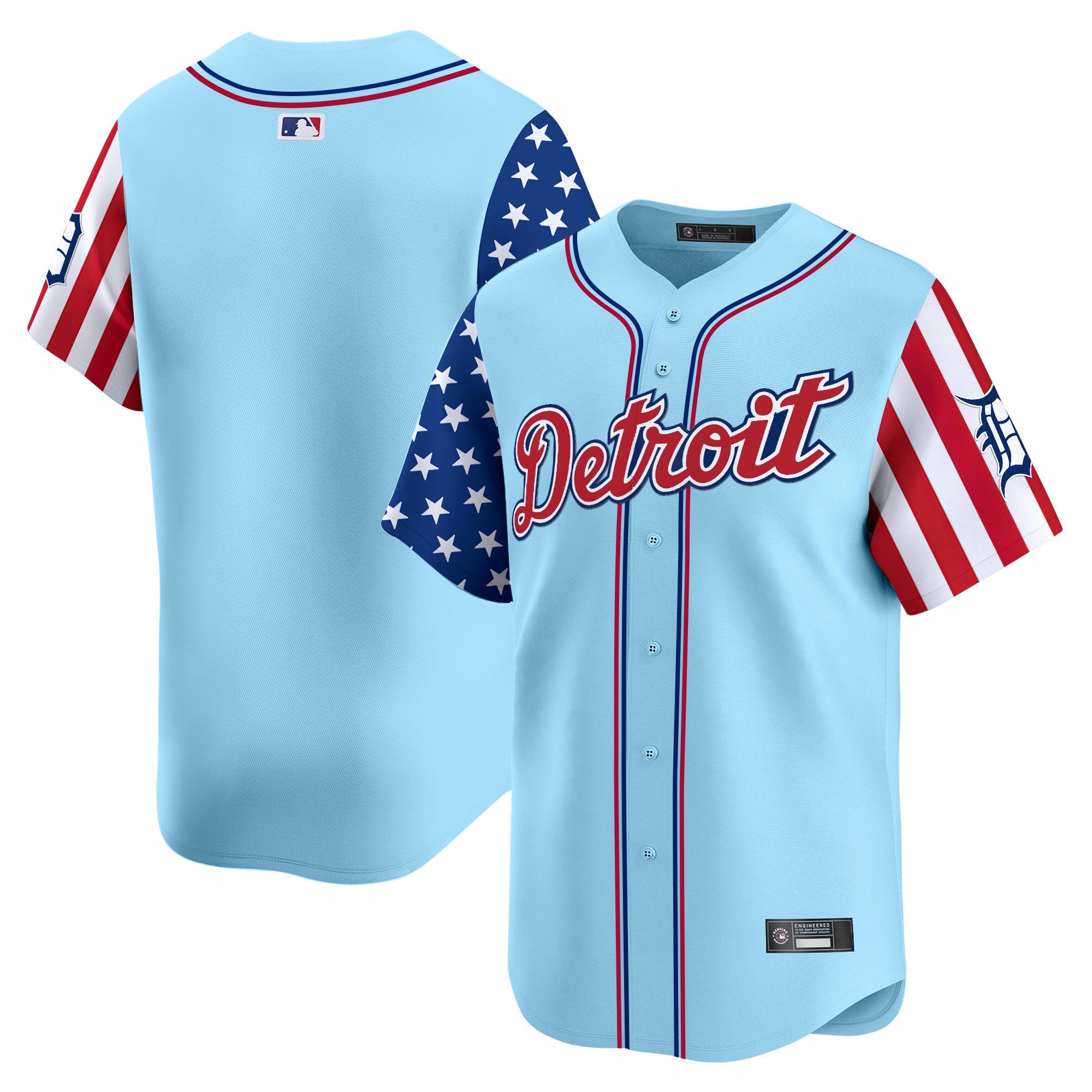 Men’s Detroit 2025 Independence Day Vapor Premier Limited Jersey