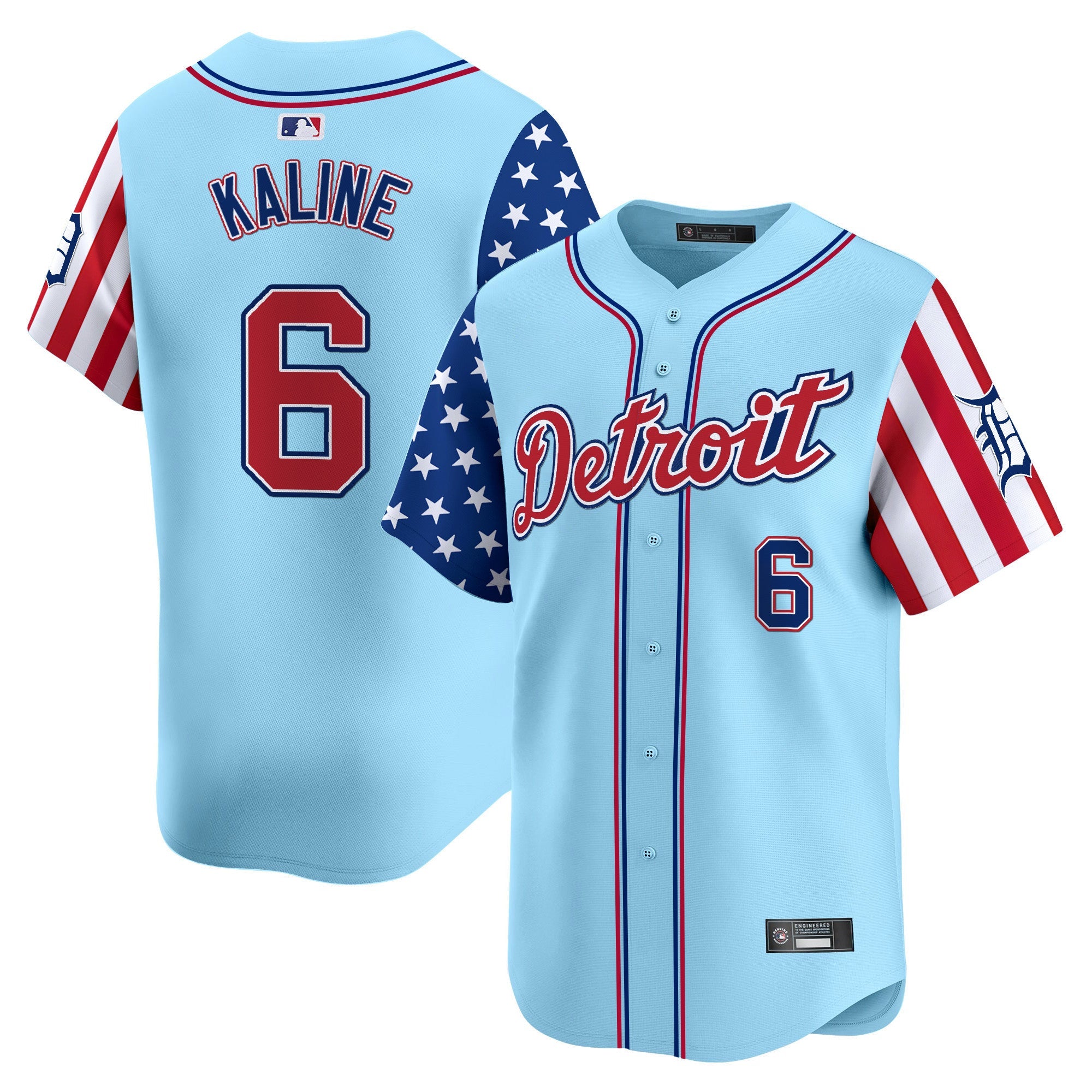 Men’s Detroit 2025 Independence Day Vapor Premier Limited Jersey