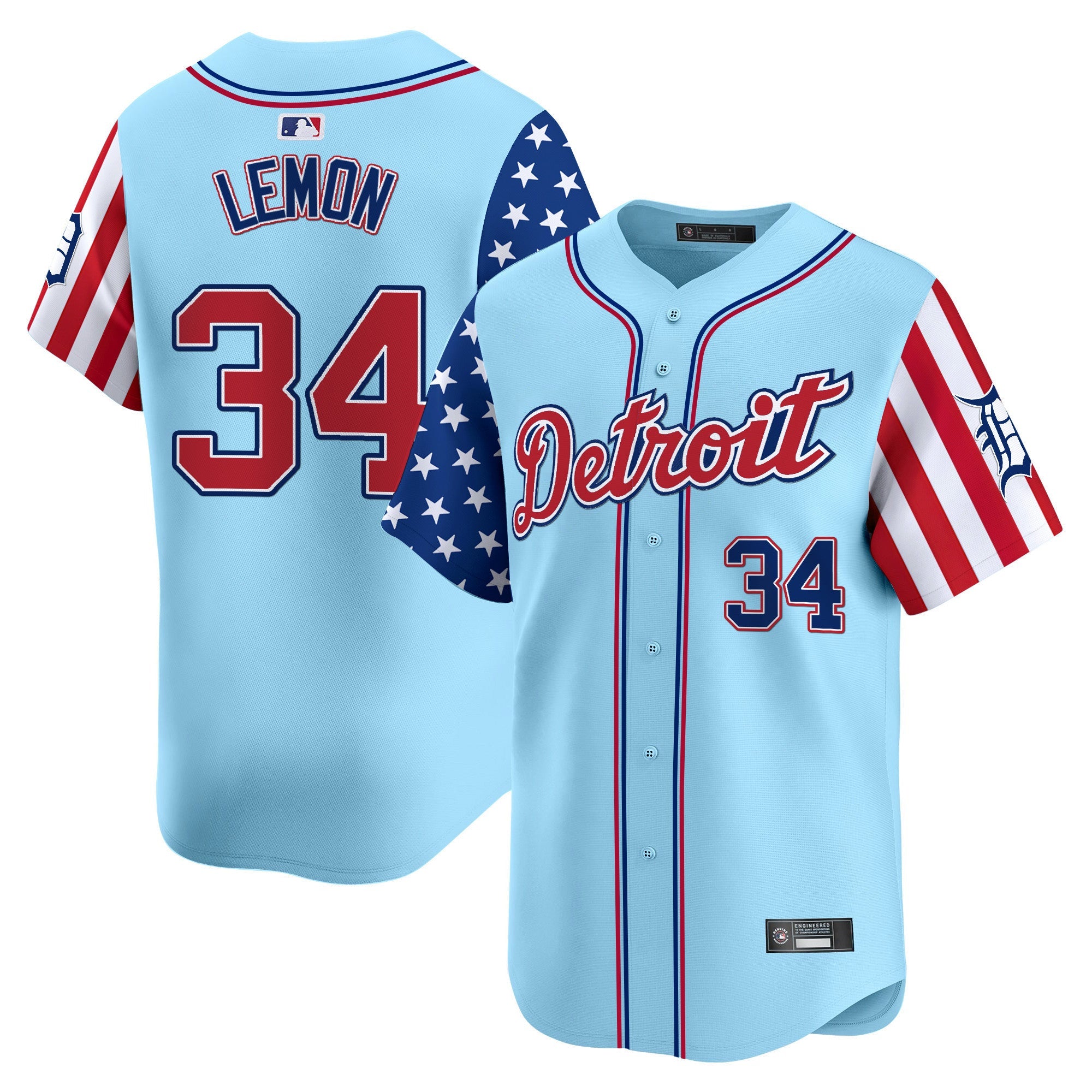 Men’s Detroit 2025 Independence Day Vapor Premier Limited Jersey