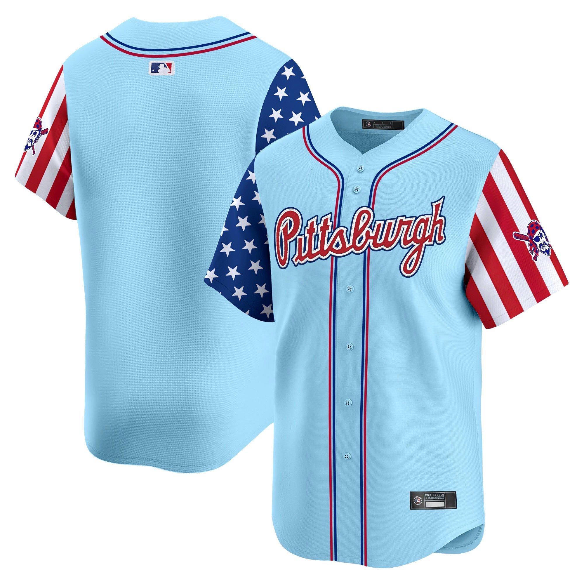 Men’s Pittsburgh 2025 Independence Day Vapor Premier Limited Jersey