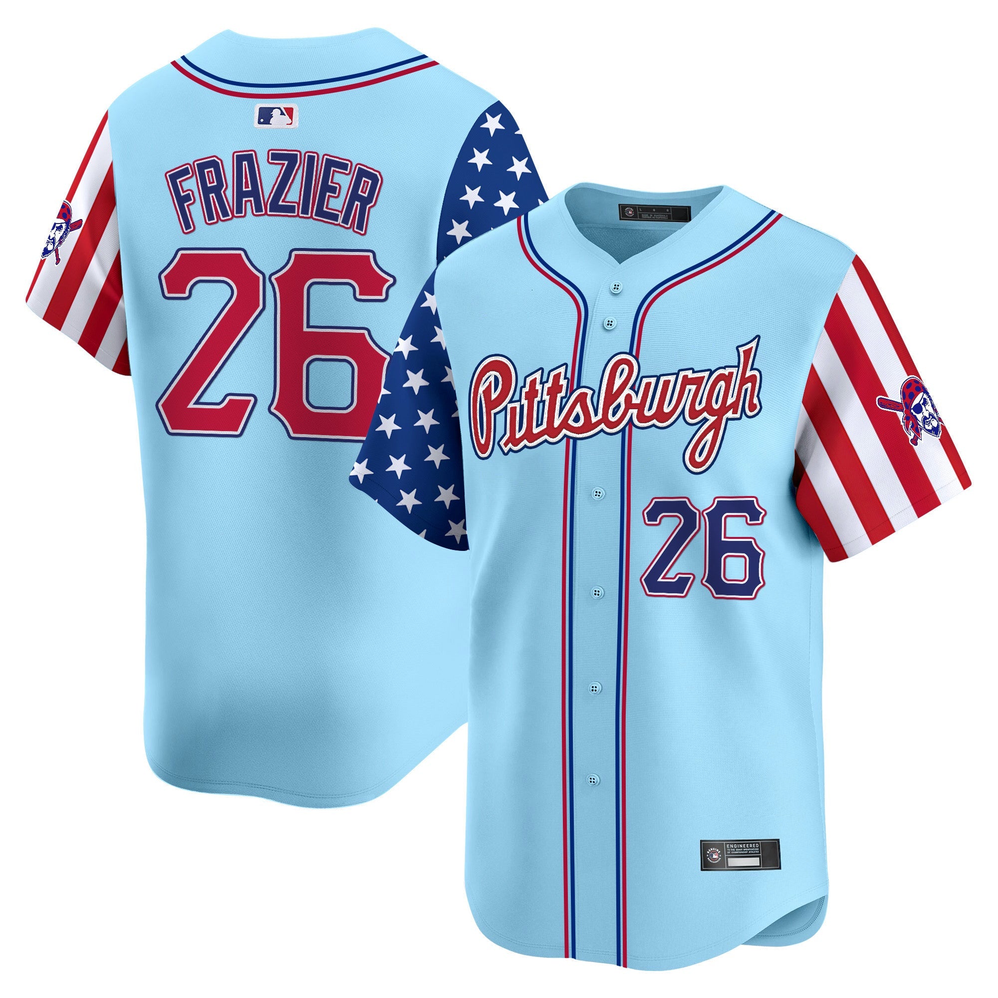 Men’s Pittsburgh 2025 Independence Day Vapor Premier Limited Jersey