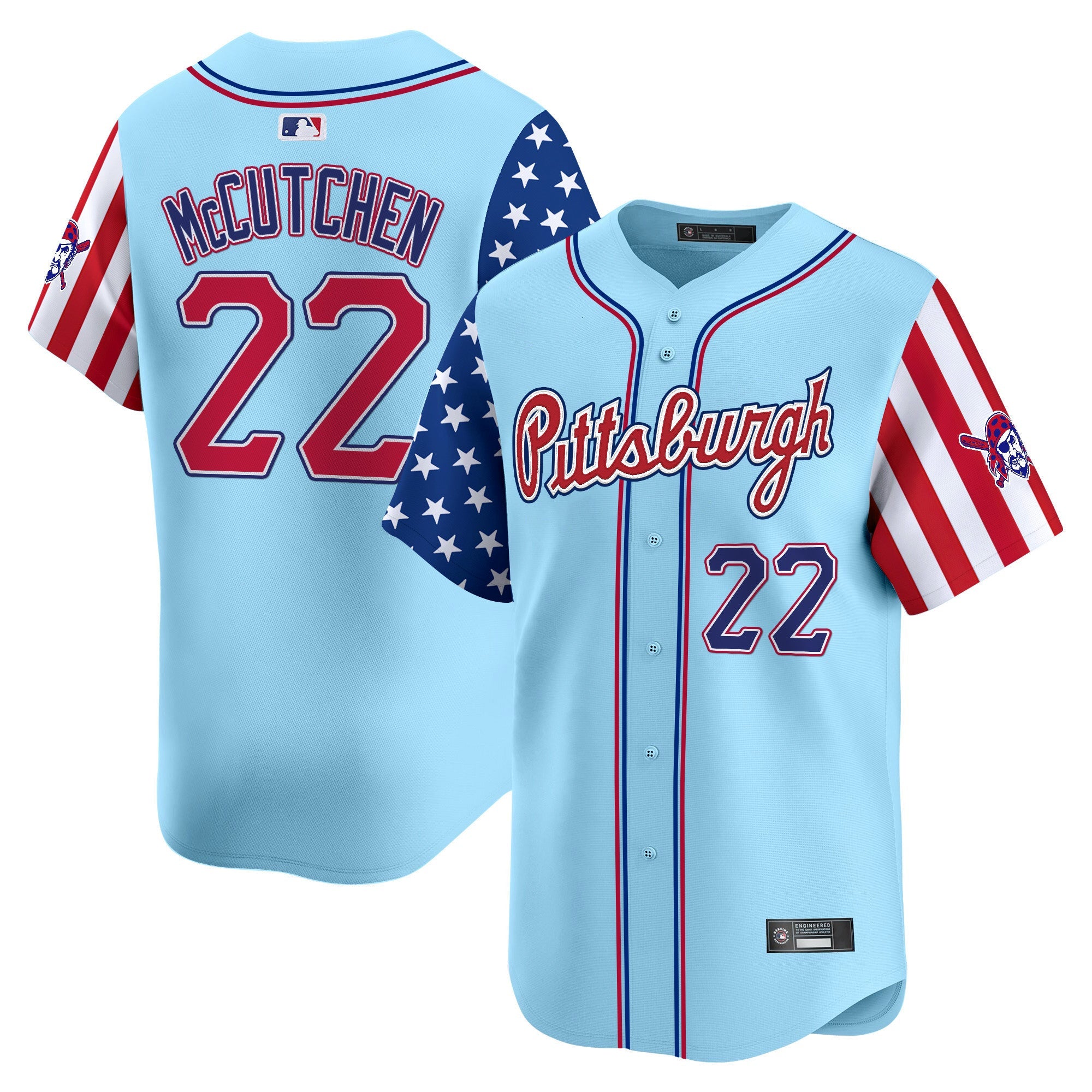 Men’s Pittsburgh 2025 Independence Day Vapor Premier Limited Jersey