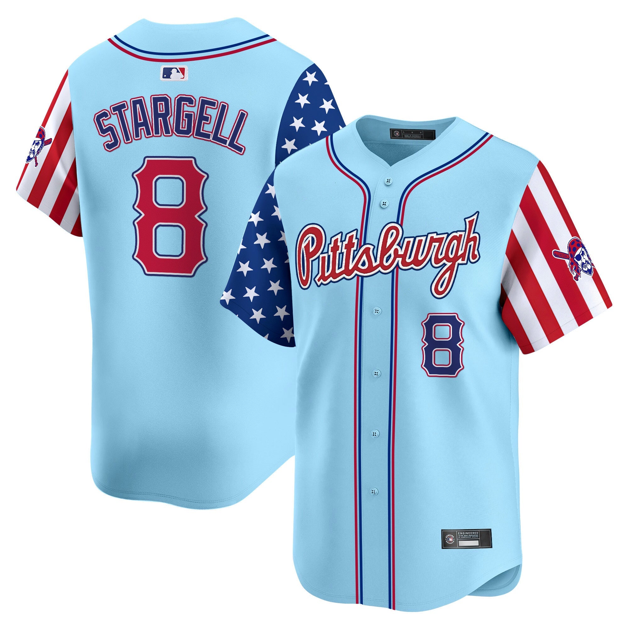 Men’s Pittsburgh 2025 Independence Day Vapor Premier Limited Jersey