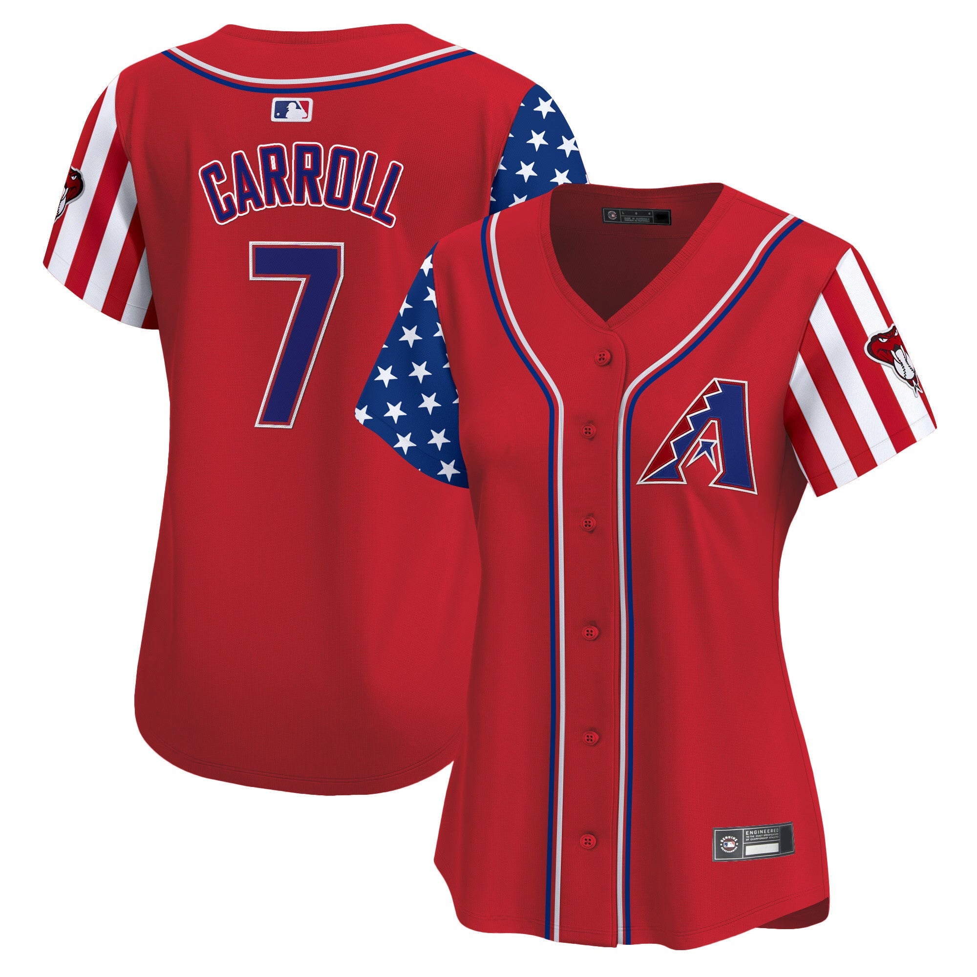 Women’s Arizona 2025 Independence Day Vapor Premier Limited Jersey