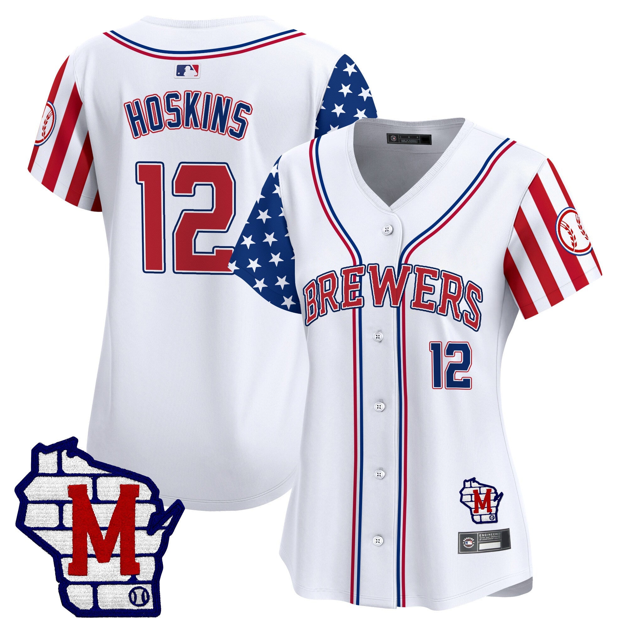 Women’s Milwaukee 2025 Independence Day Vapor Premier Limited Jersey