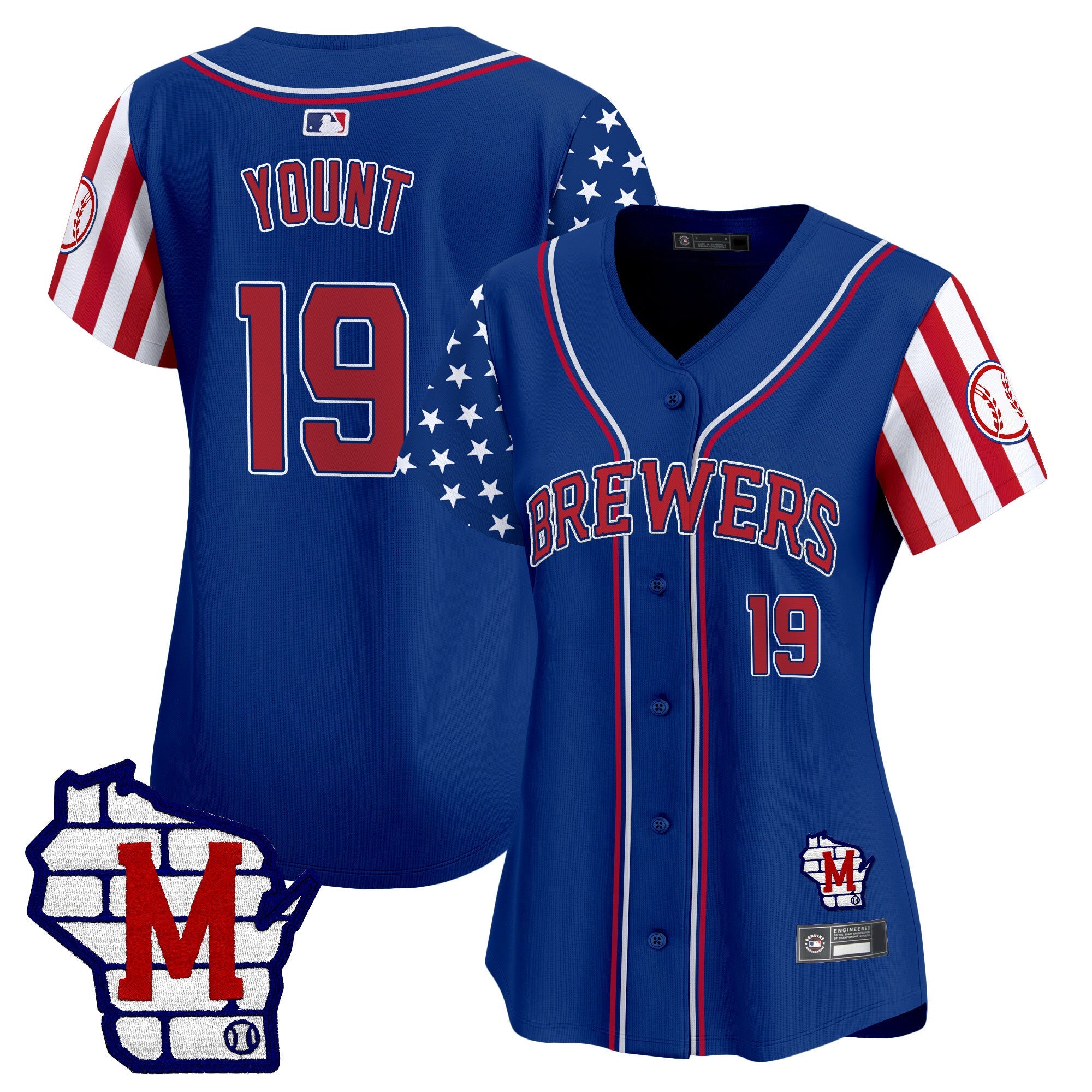 Women’s Milwaukee 2025 Independence Day Vapor Premier Limited Jersey