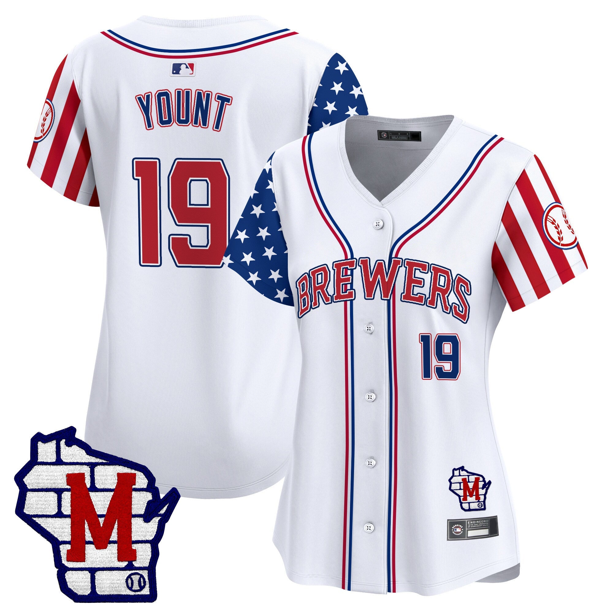 Women’s Milwaukee 2025 Independence Day Vapor Premier Limited Jersey
