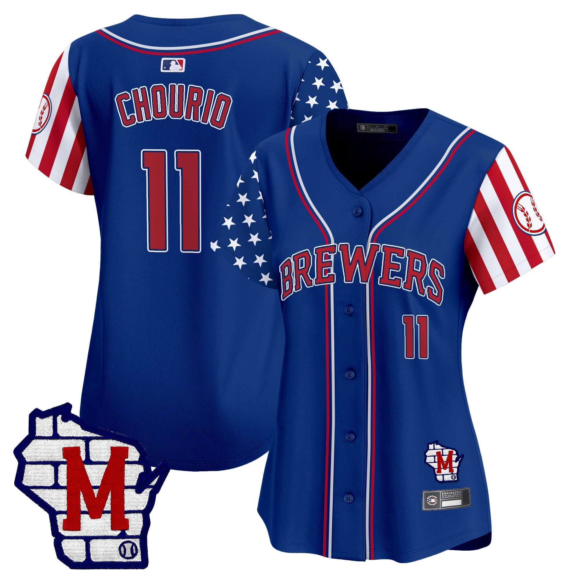 Women’s Milwaukee 2025 Independence Day Vapor Premier Limited Jersey