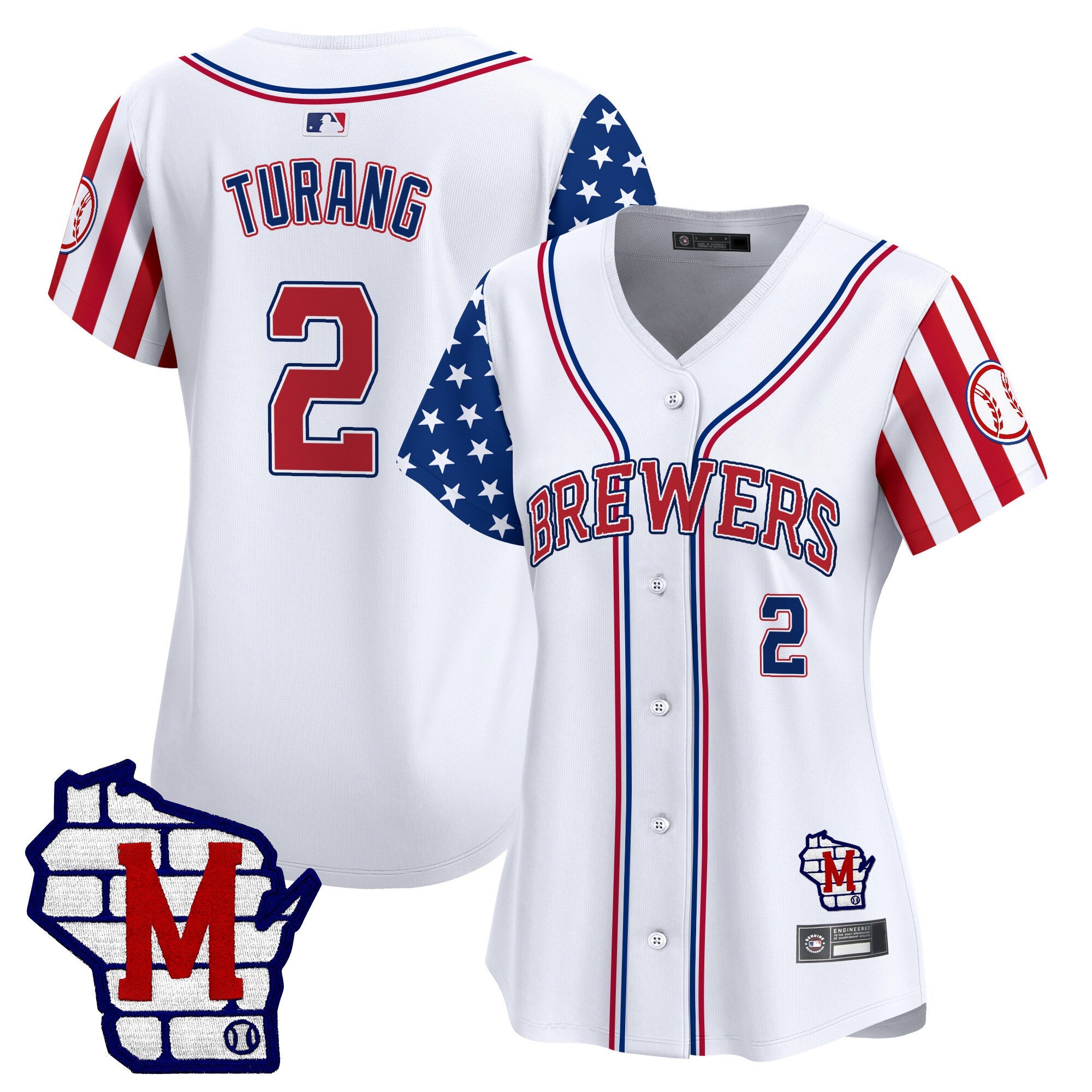 Women’s Milwaukee 2025 Independence Day Vapor Premier Limited Jersey
