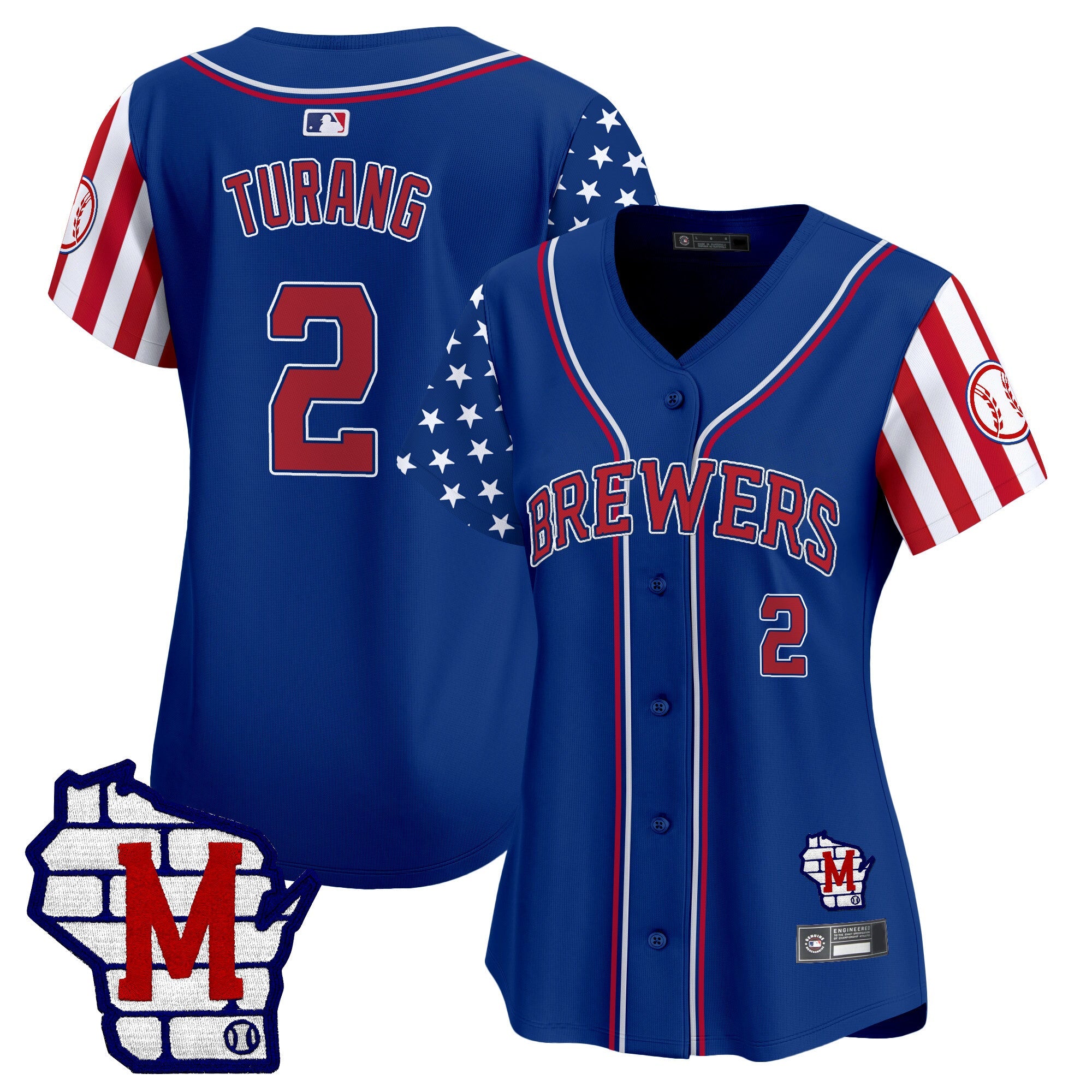 Women’s Milwaukee 2025 Independence Day Vapor Premier Limited Jersey