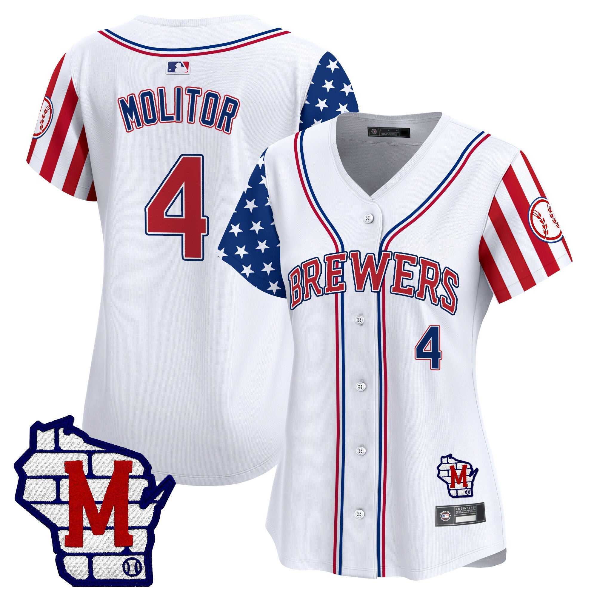 Women’s Milwaukee 2025 Independence Day Vapor Premier Limited Jersey