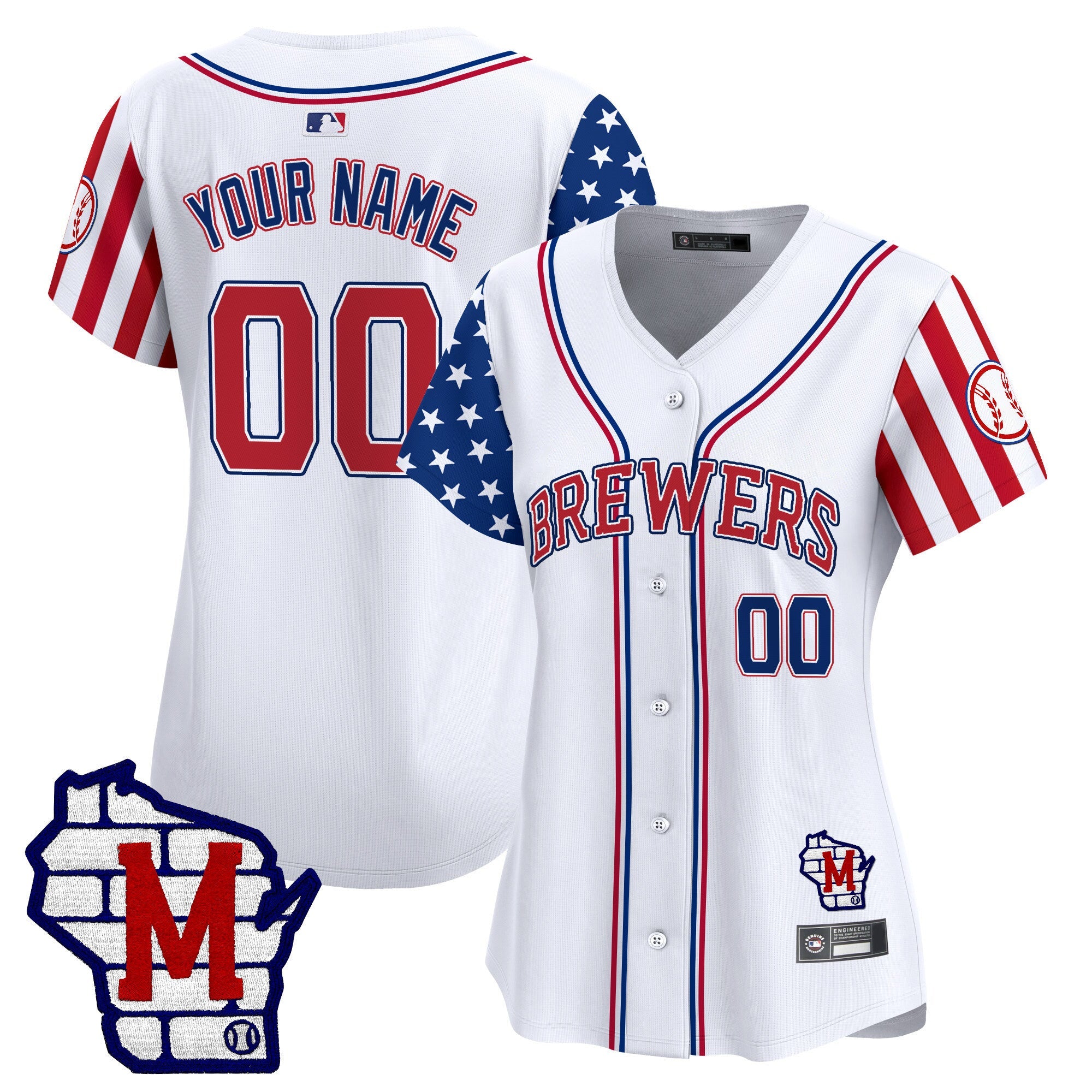 Milwaukee 2025 Independence Day Vapor Premier Limited Custom Jersey