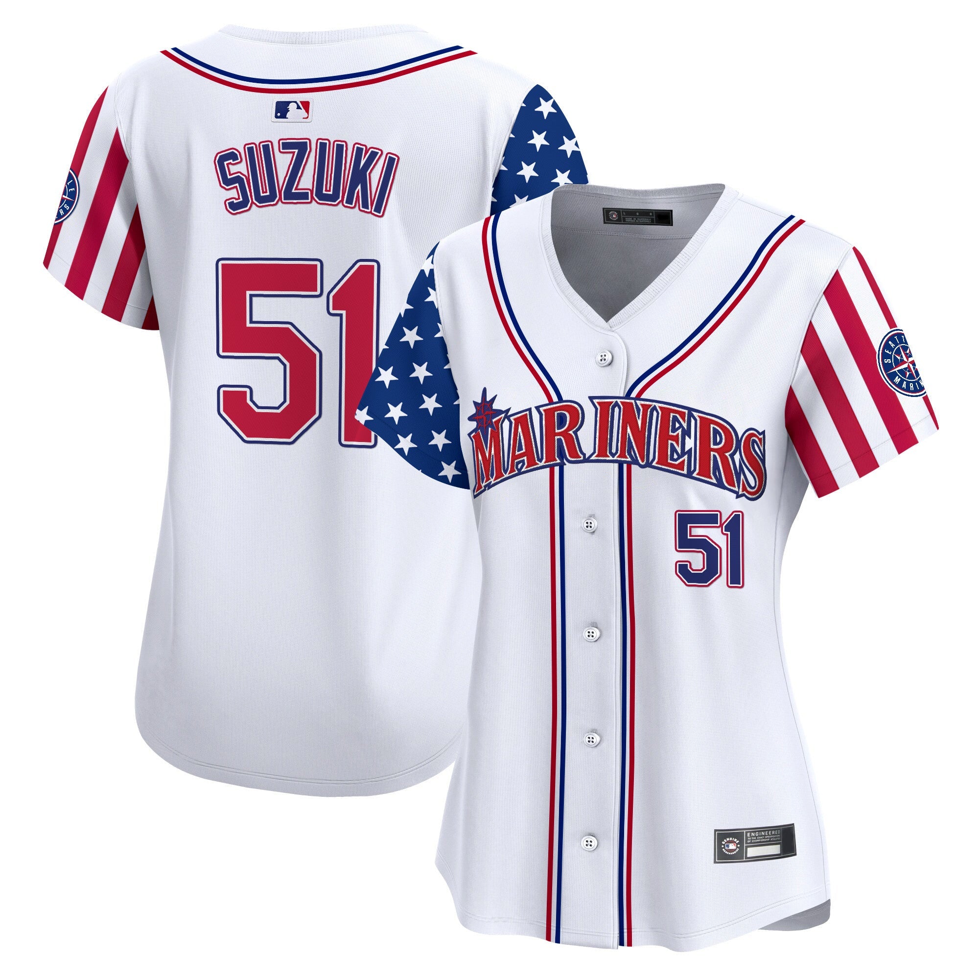 Women’s Seattle 2025 Independence Day Vapor Premier Limited Jersey