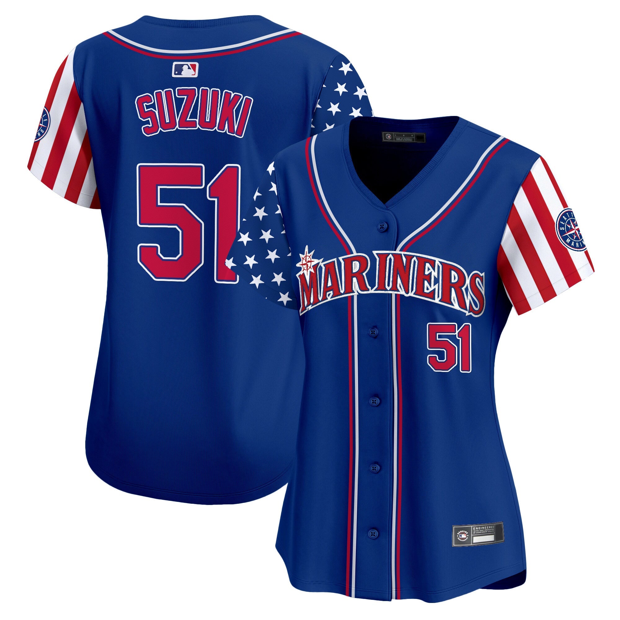 Women’s Seattle 2025 Independence Day Vapor Premier Limited Jersey