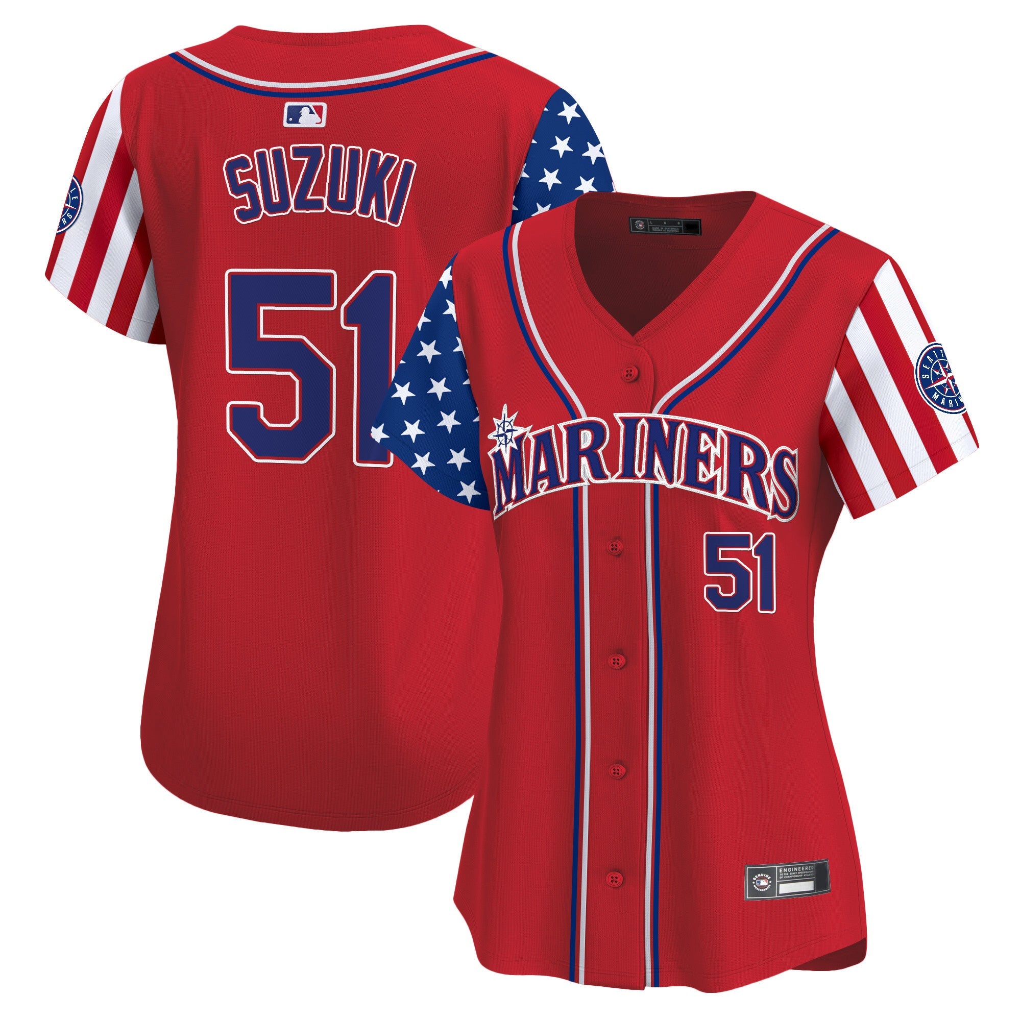 Women’s Seattle 2025 Independence Day Vapor Premier Limited Jersey