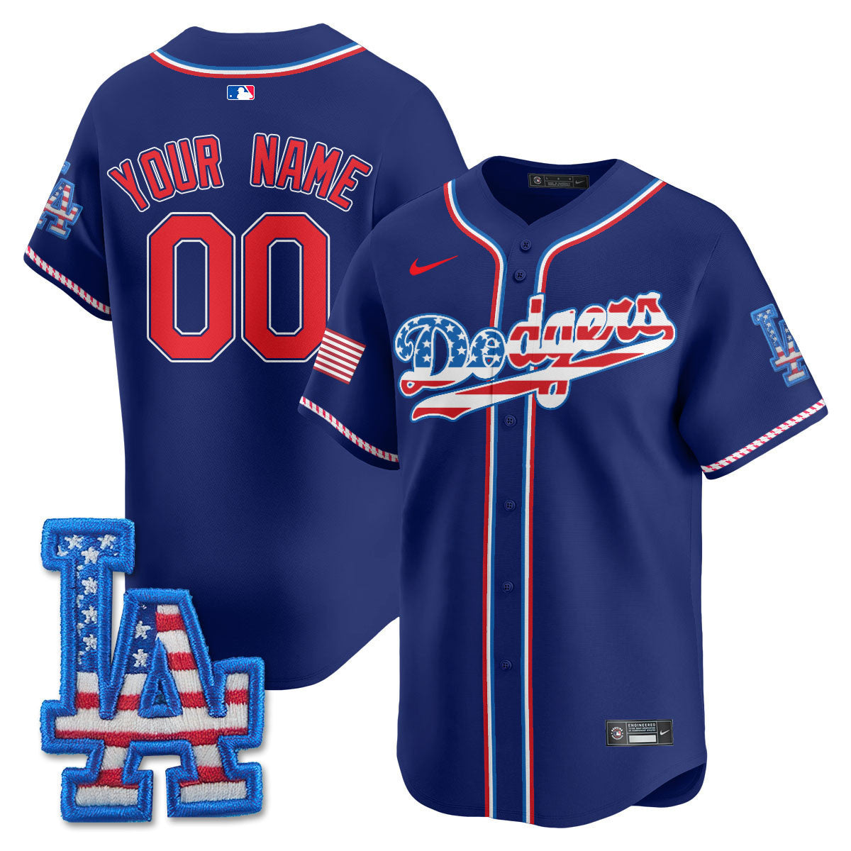 Los Angeles 2025 Fourth of July Vapor Premier Limited Custom Jersey