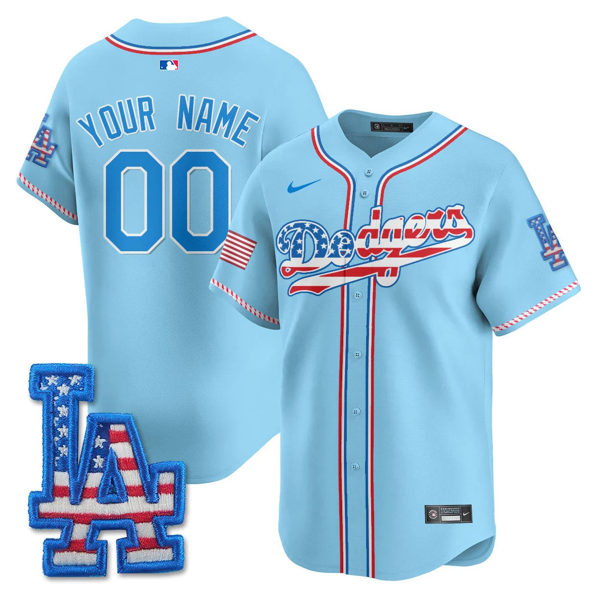 Los Angeles 2025 Fourth of July Vapor Premier Limited Custom Jersey