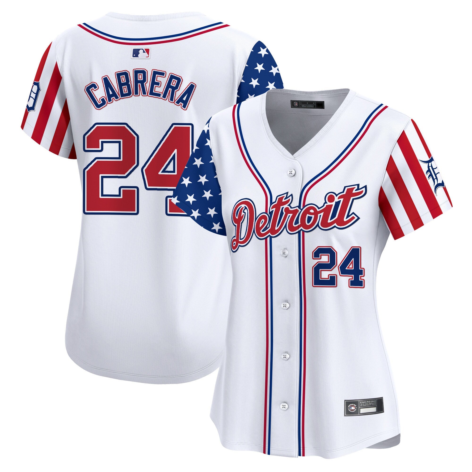 Women’s Detroit 2025 Independence Day Vapor Premier Limited Jersey